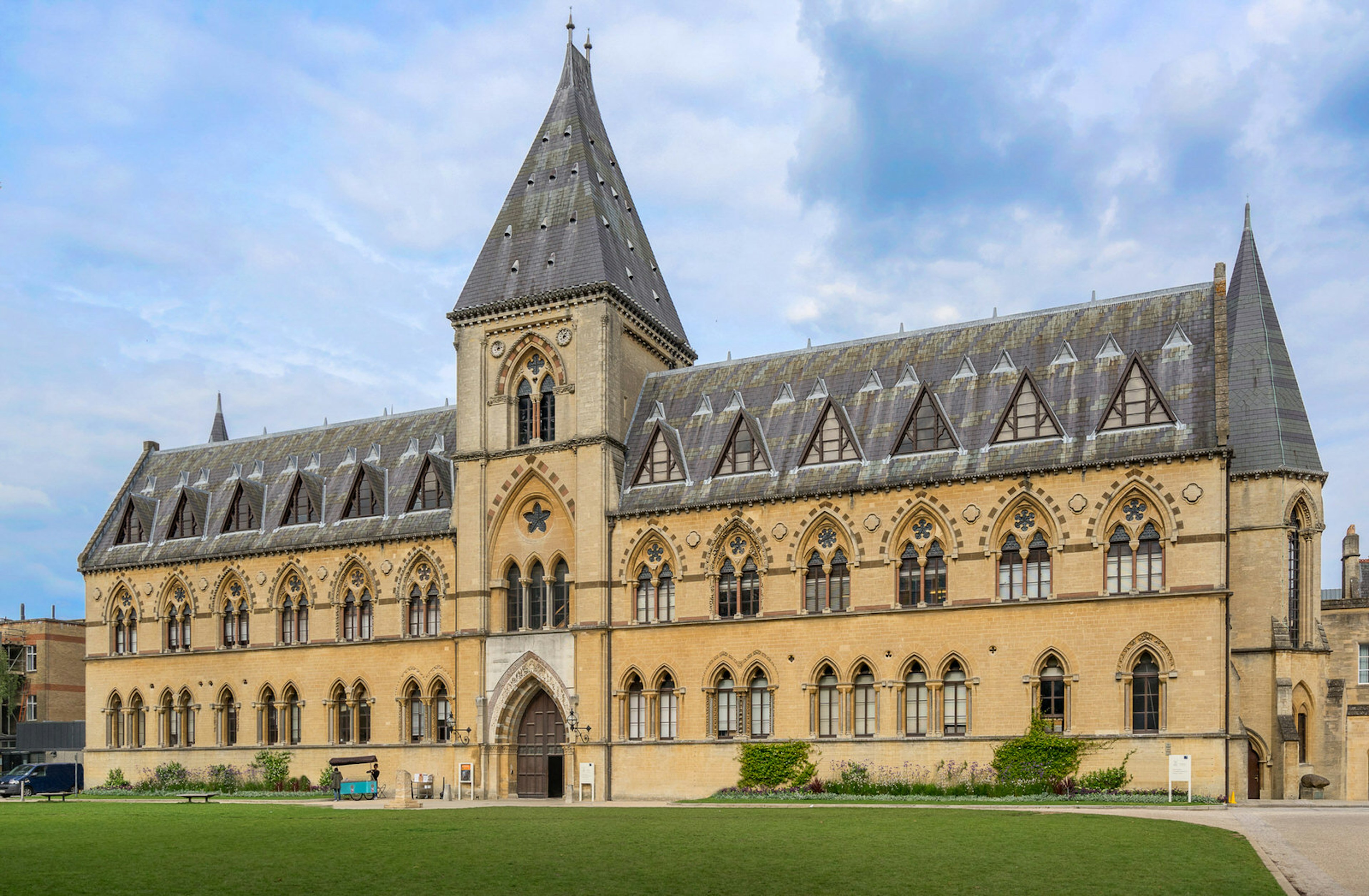 The imposing Victorian Gothic home of the Pitt Rivers and Natural History museums