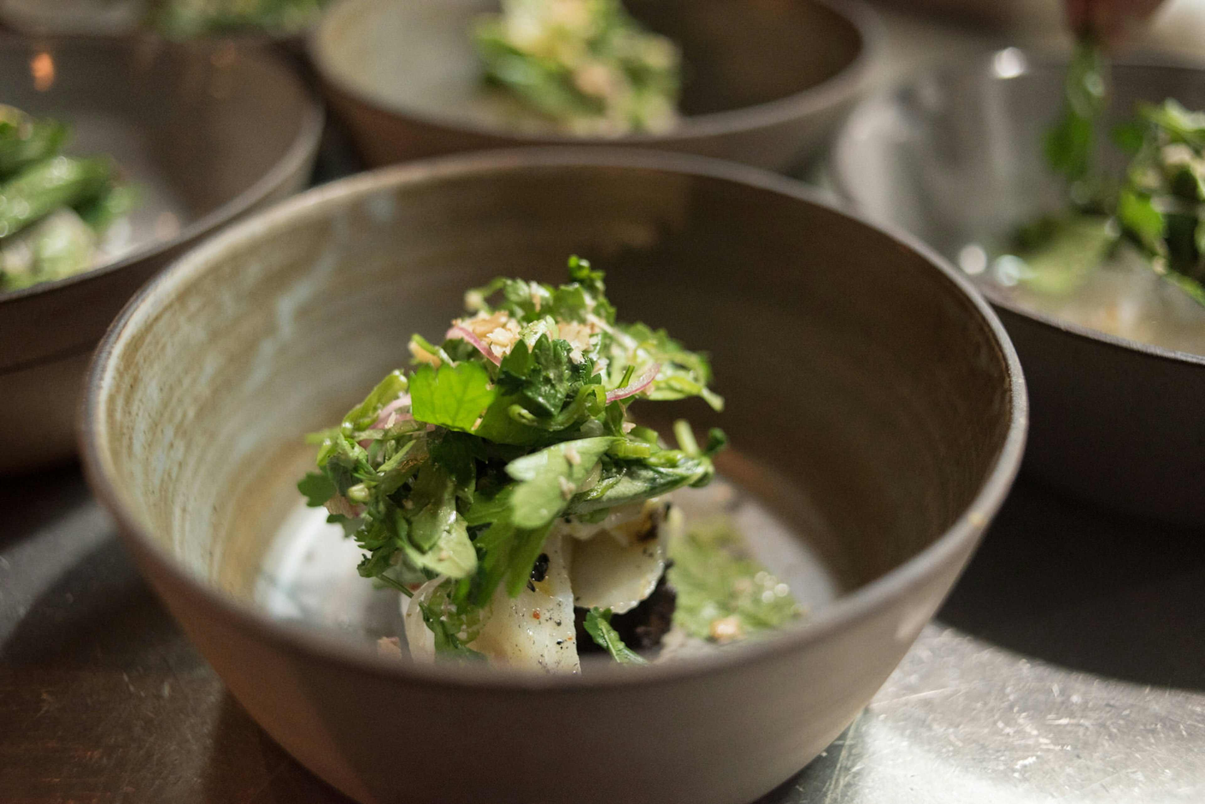 A dish prepared for the Refugee Food Festival