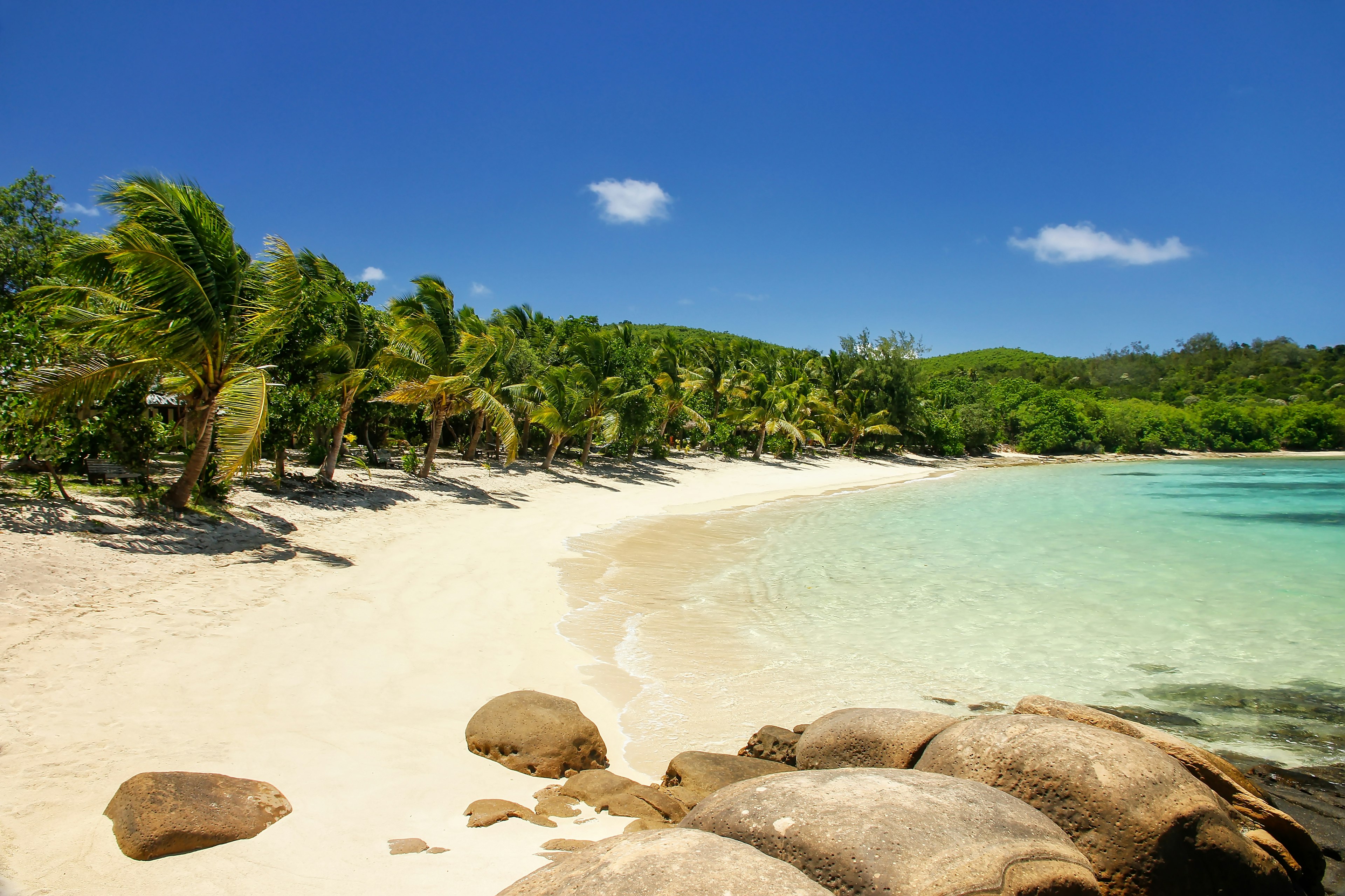 The islands of the Yasawas are a vision of tropical perfection. Don Mammoser / Shutterstock