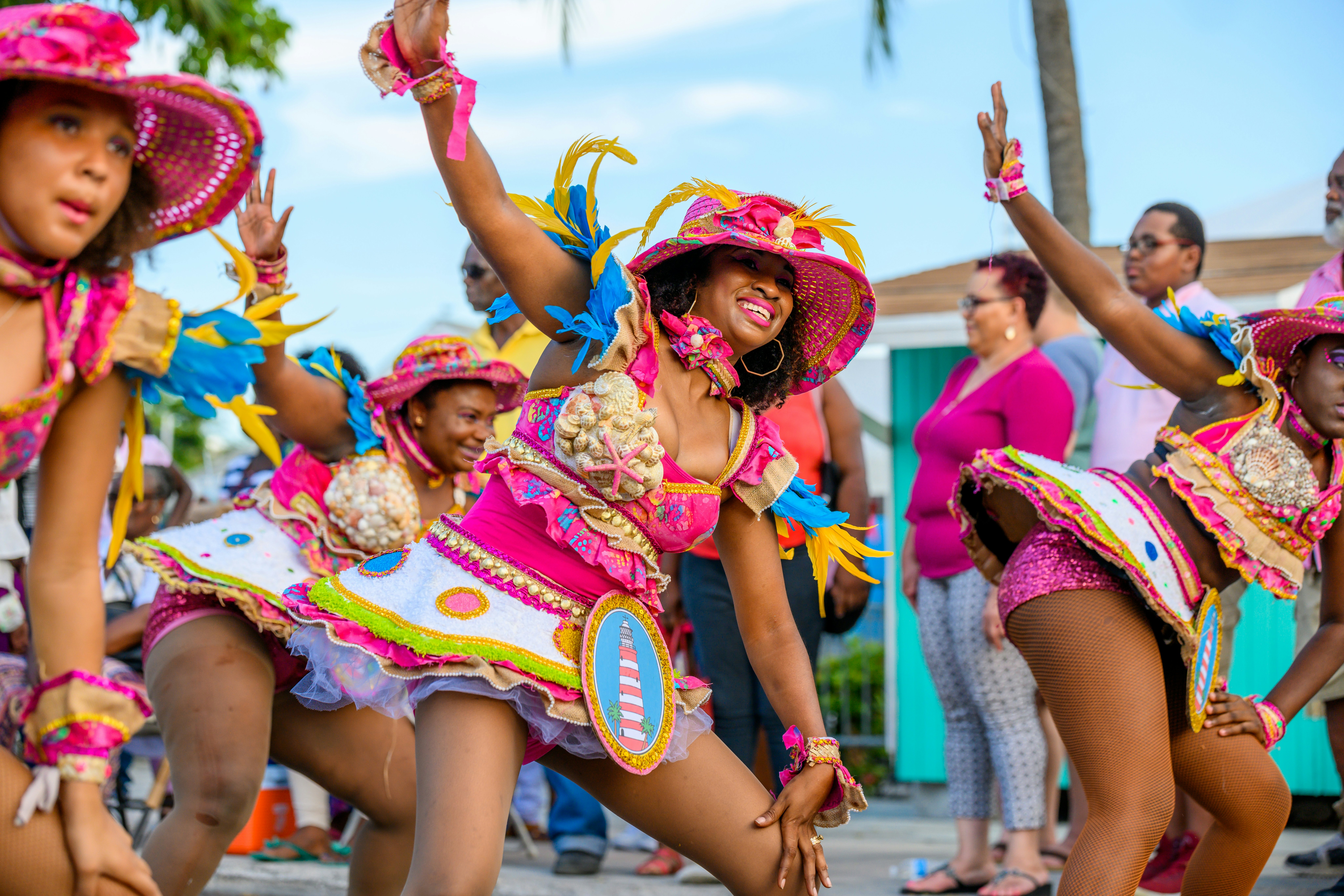 Goombay festival junkanoo parade.