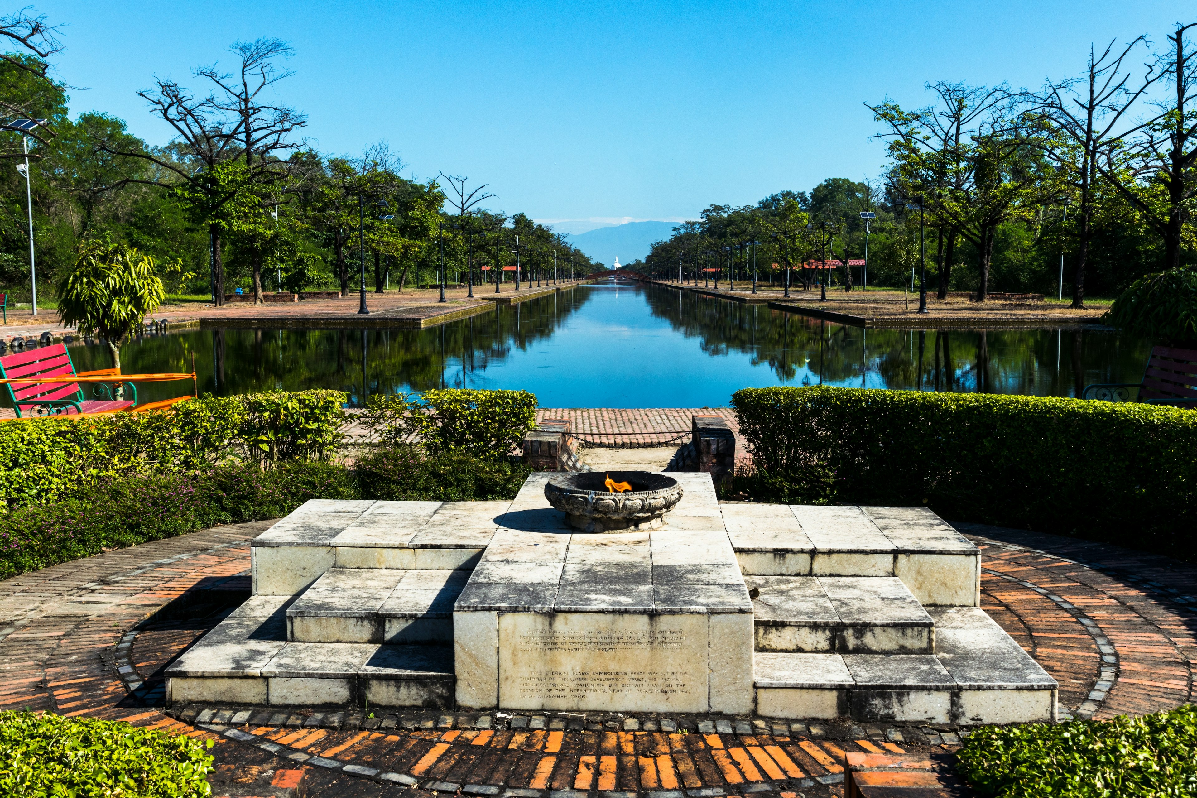 The Central Canal links the Eternal Flame with the Sacred Garden. Shutterstock