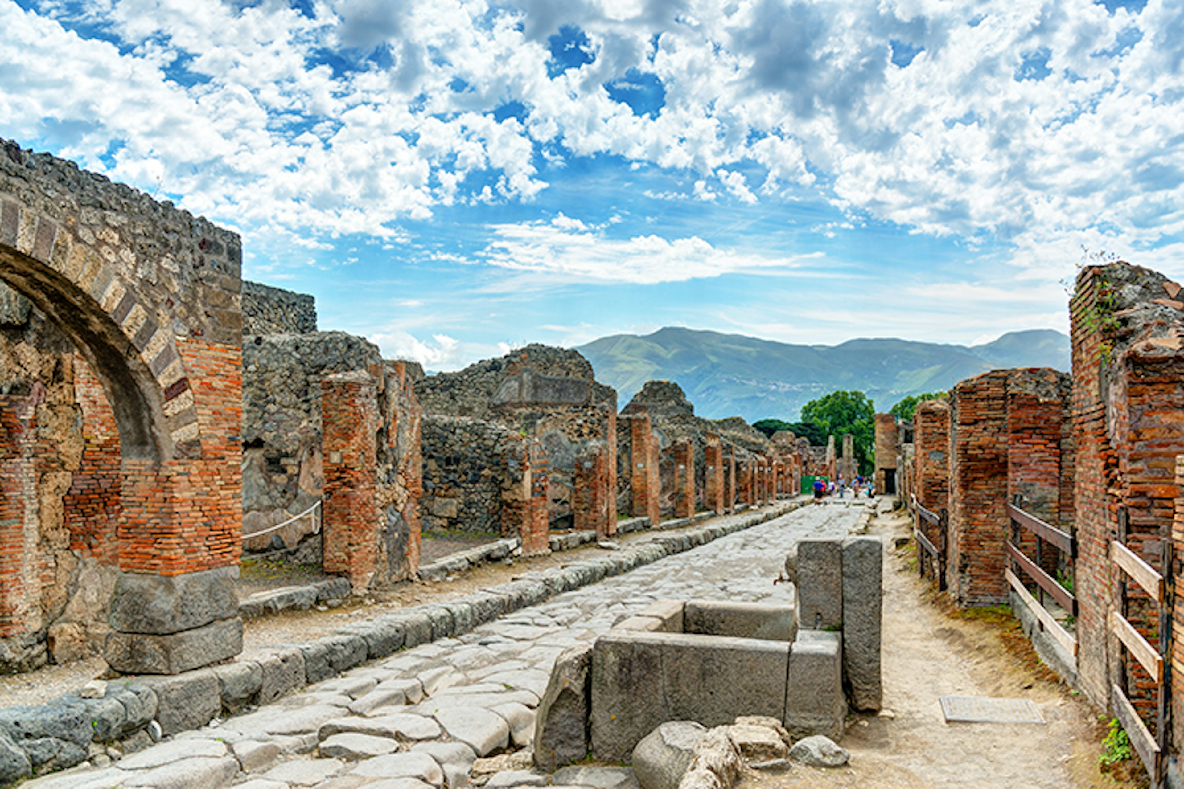 A street in Pompeii