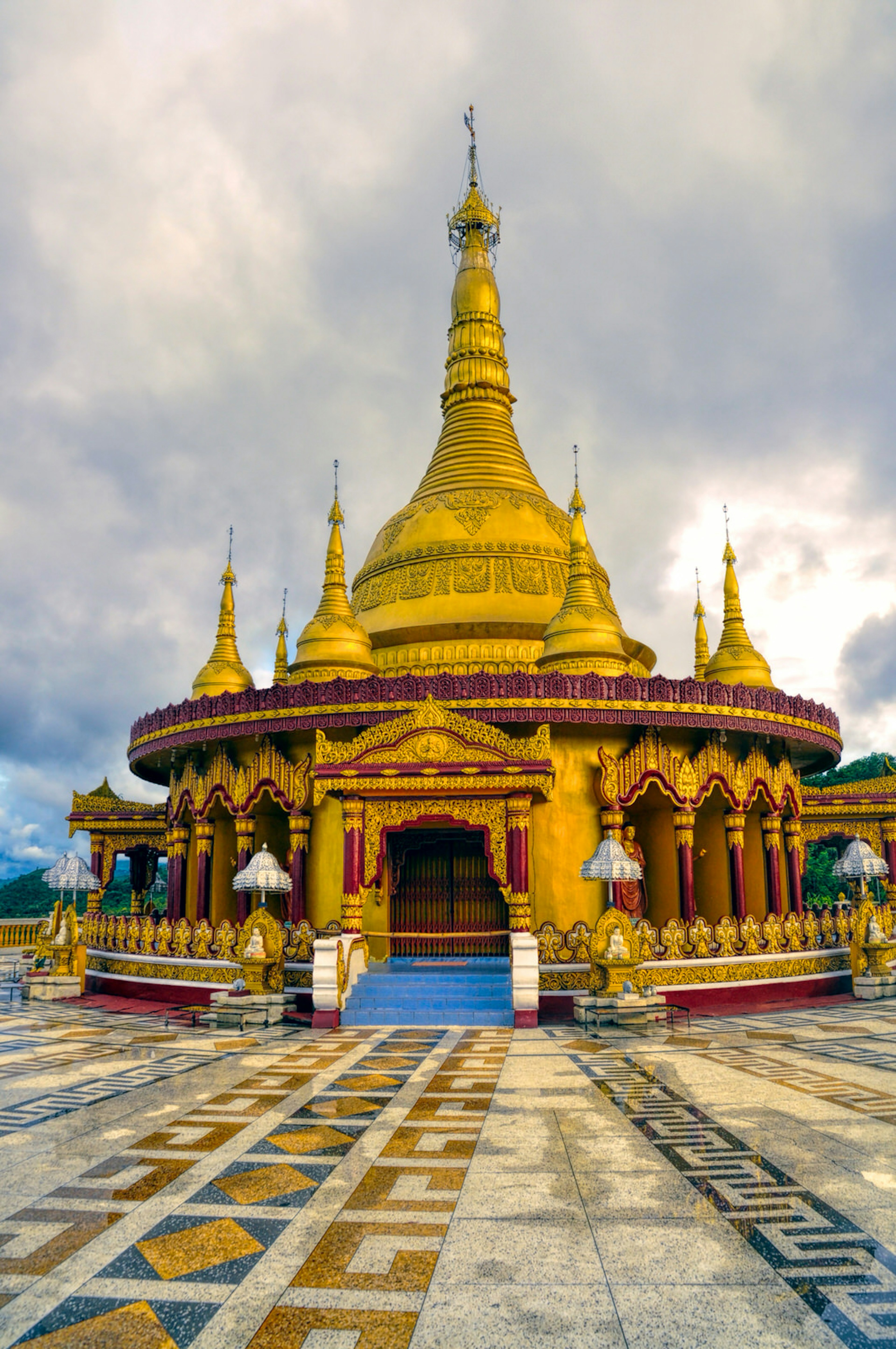 Bandarban's gleaming Dhatu Jadi (Golden Temple)