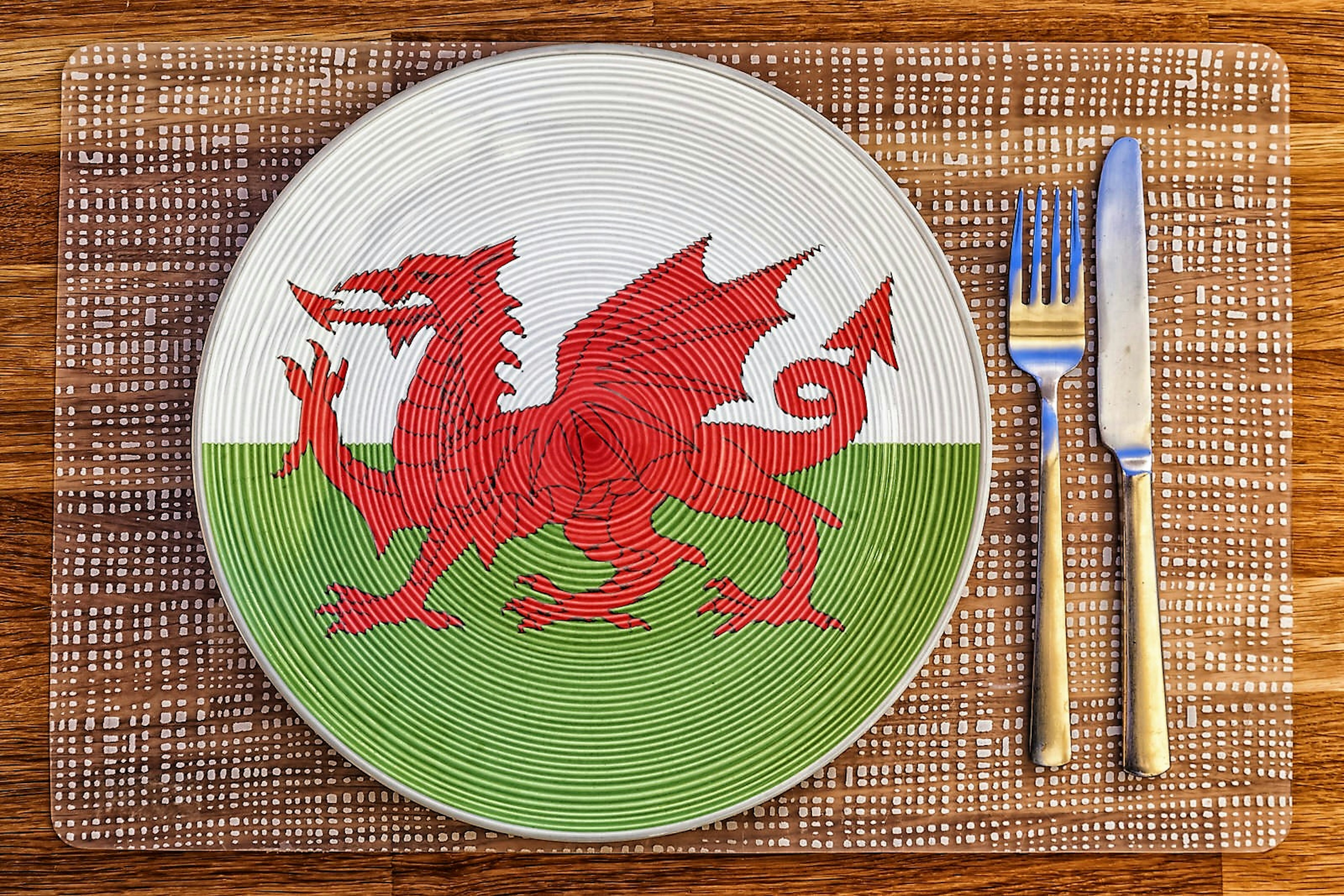 Welsh table setting