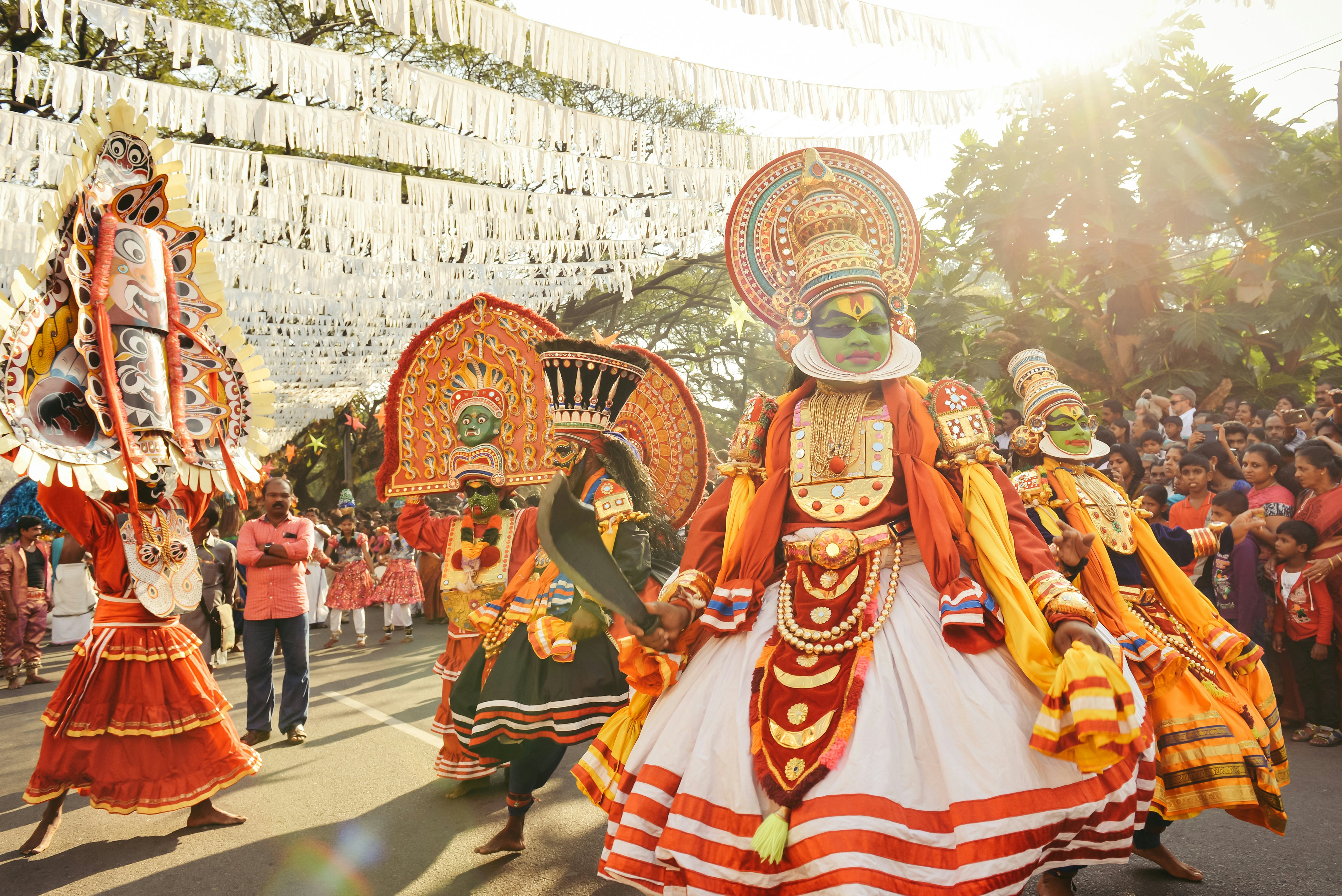 Time your visit to Kerala with one of the many lively festivals that take place throughout the year, such as New Year celebrations in Kochi. Dmytro Gilitukha/Shutterstock