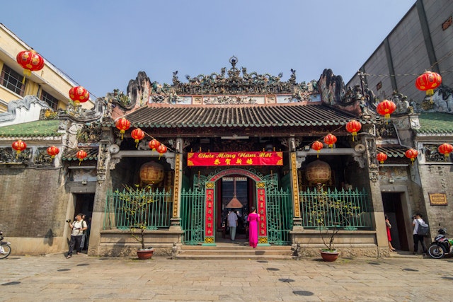 The Chinese-style Thien Hau Temple dates from 1760. Shutterstock