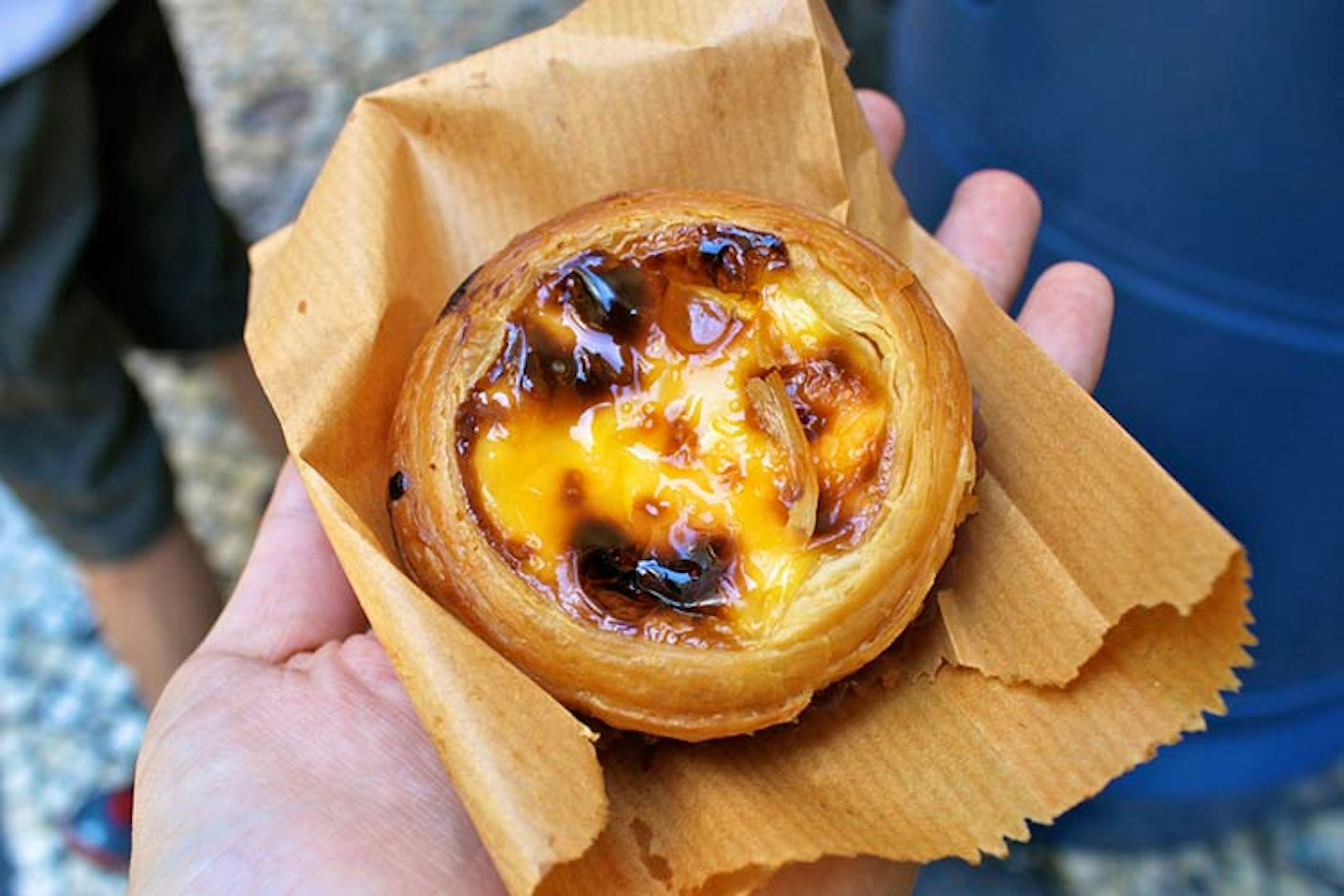 A Portuguese-inspired pastéis de nata. Image by Travis / CC BY 2.0.