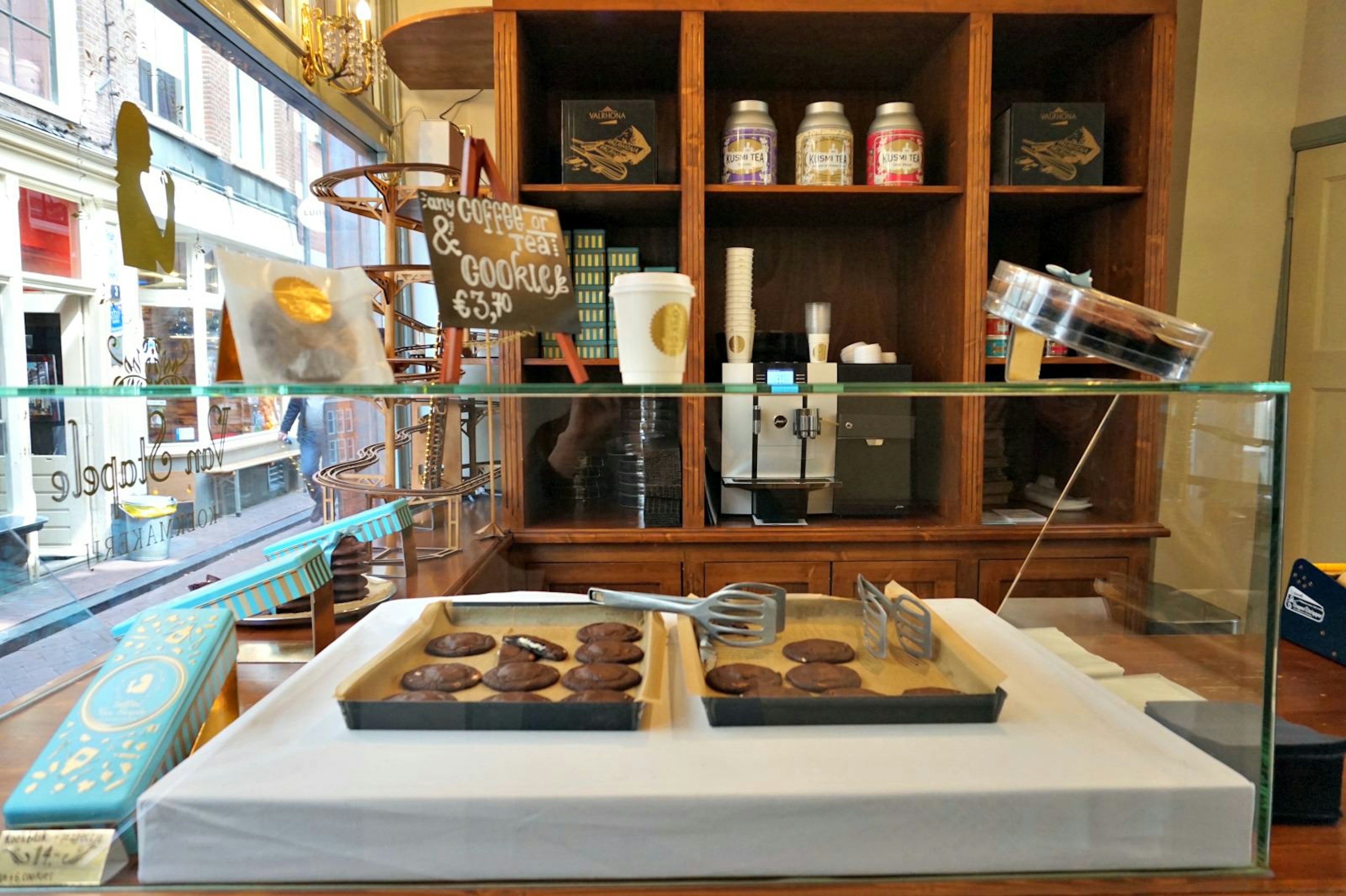 Cookies for sale at Van Stapele Koekmakerij in Amsterdam, the Netherlands