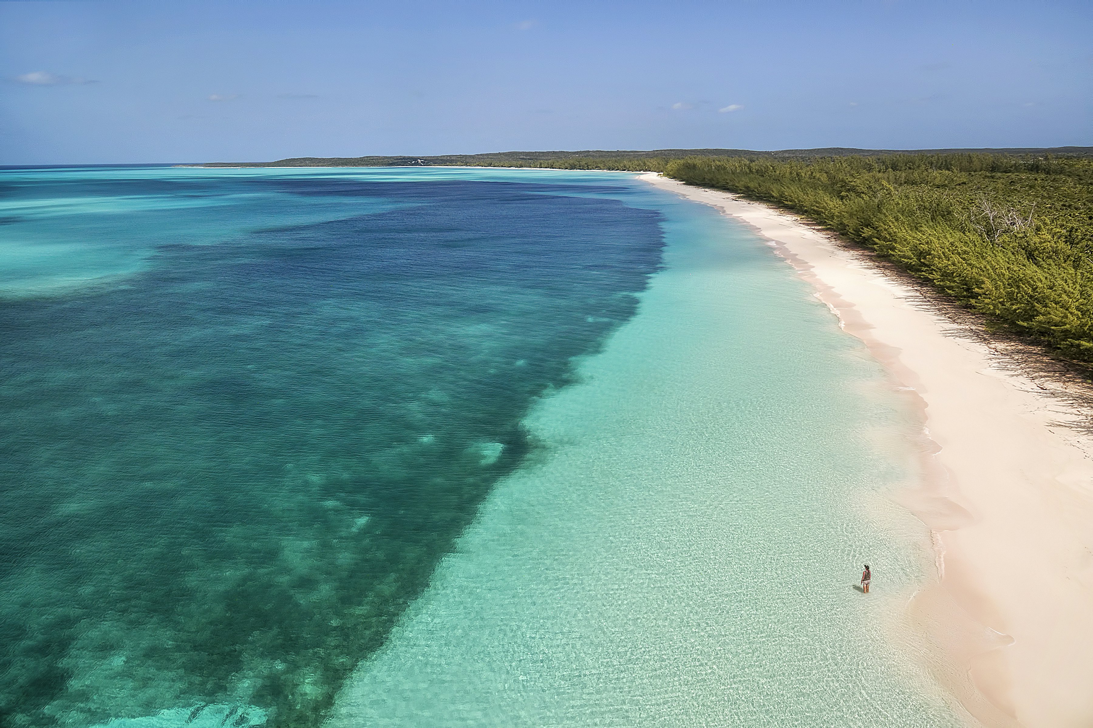 You'll see Cat Island's dreamy sands from the air as you approach the island airport. Getty Images