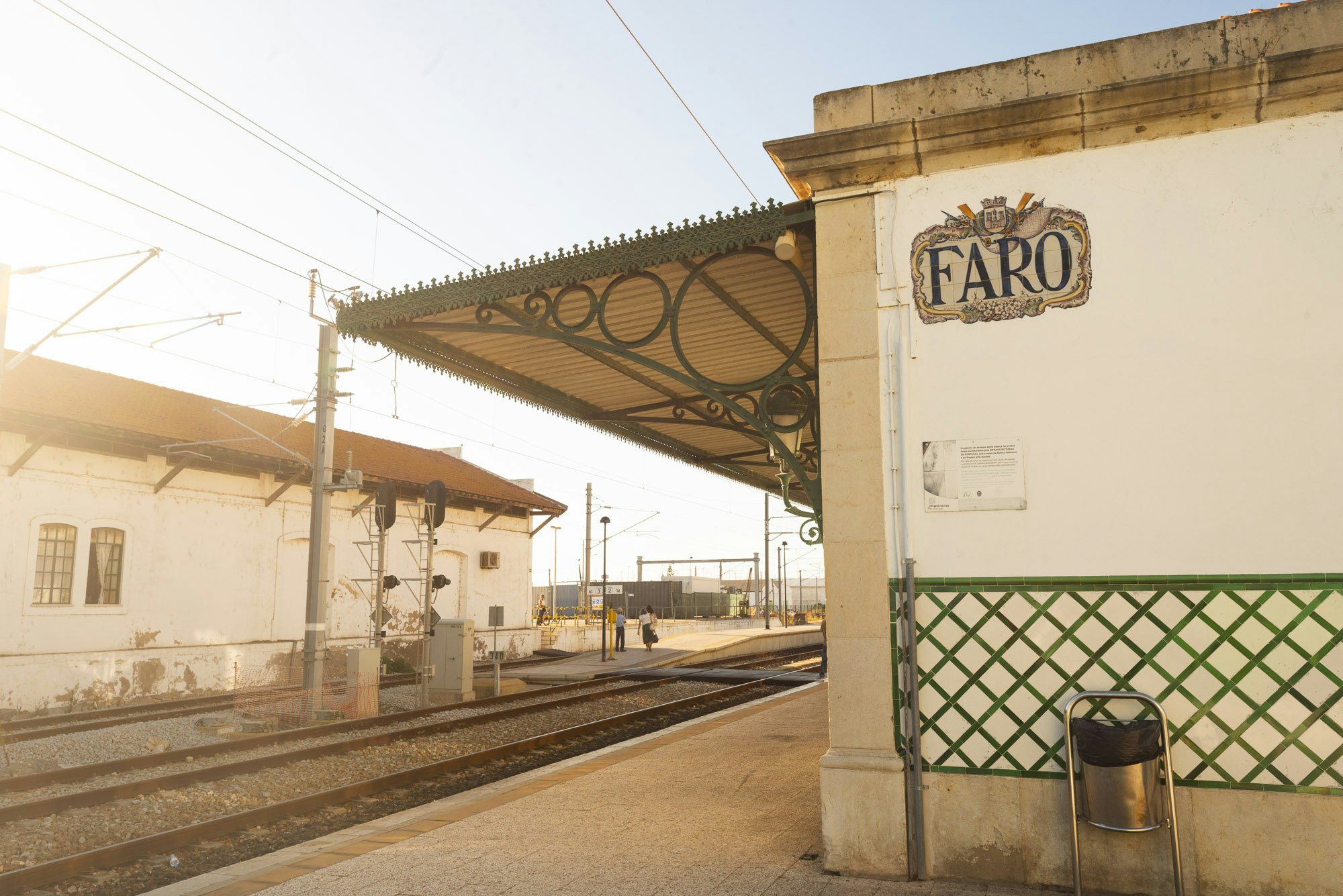 Faro train station, Portugal