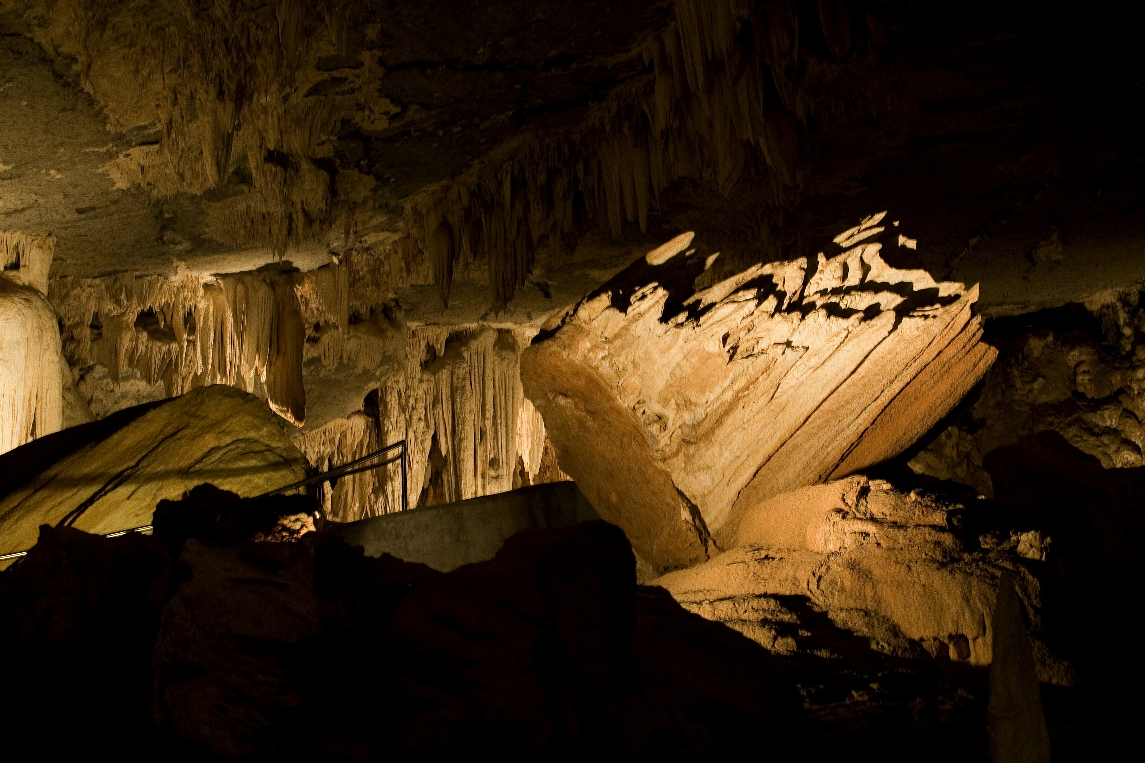 Al Hoota cave, situated at the southern side of Jabal Akdhar near Al-Hamra in Oman. It is an important yet fragile underground ecosystem with the presence of rare and endemic animal species.