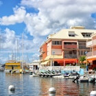 The waterfront at Marigot, St Martin