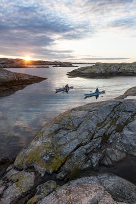 ロードトリップスウェーデンの崇高なボフスレンコースト