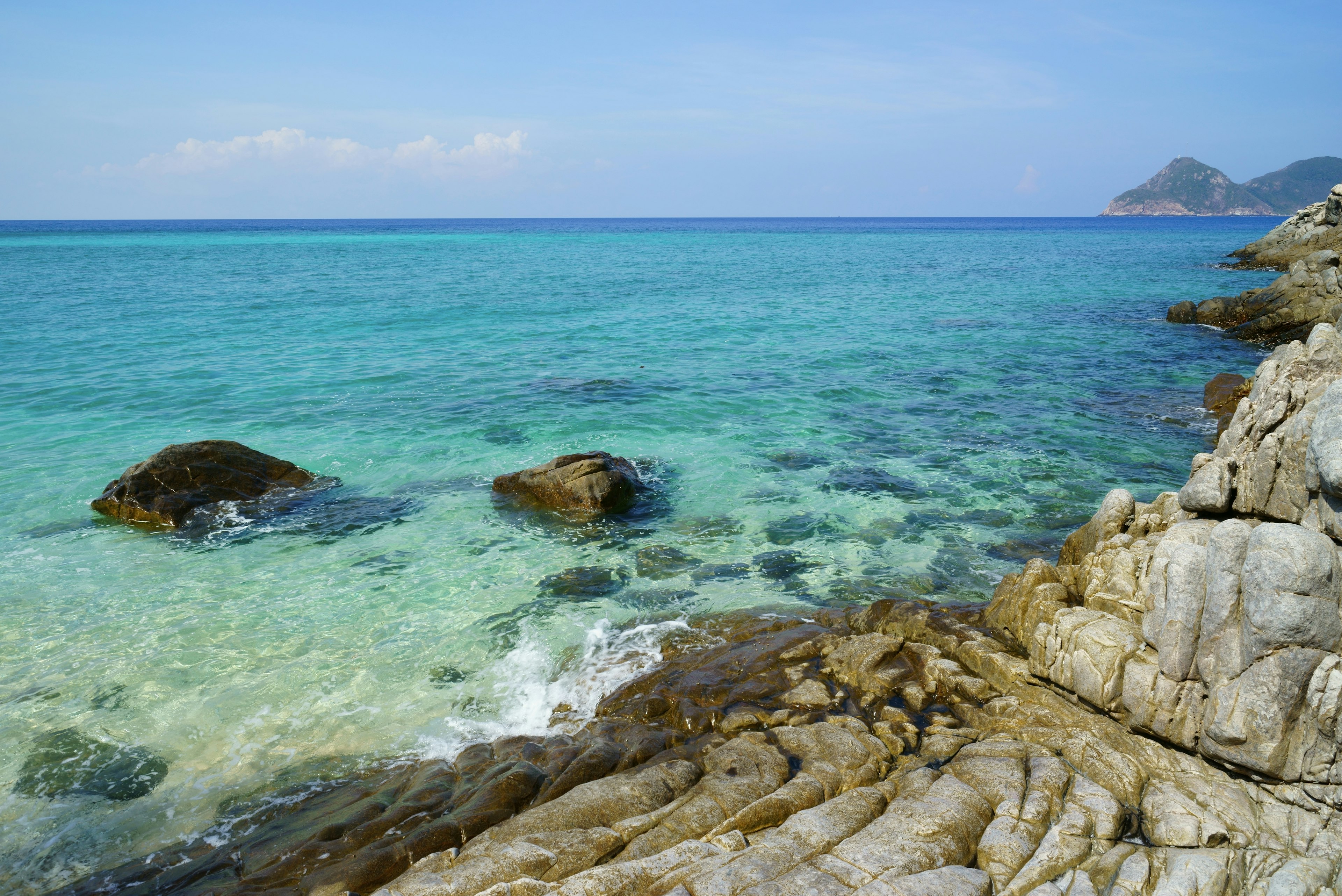 Coastline at Con Dao.