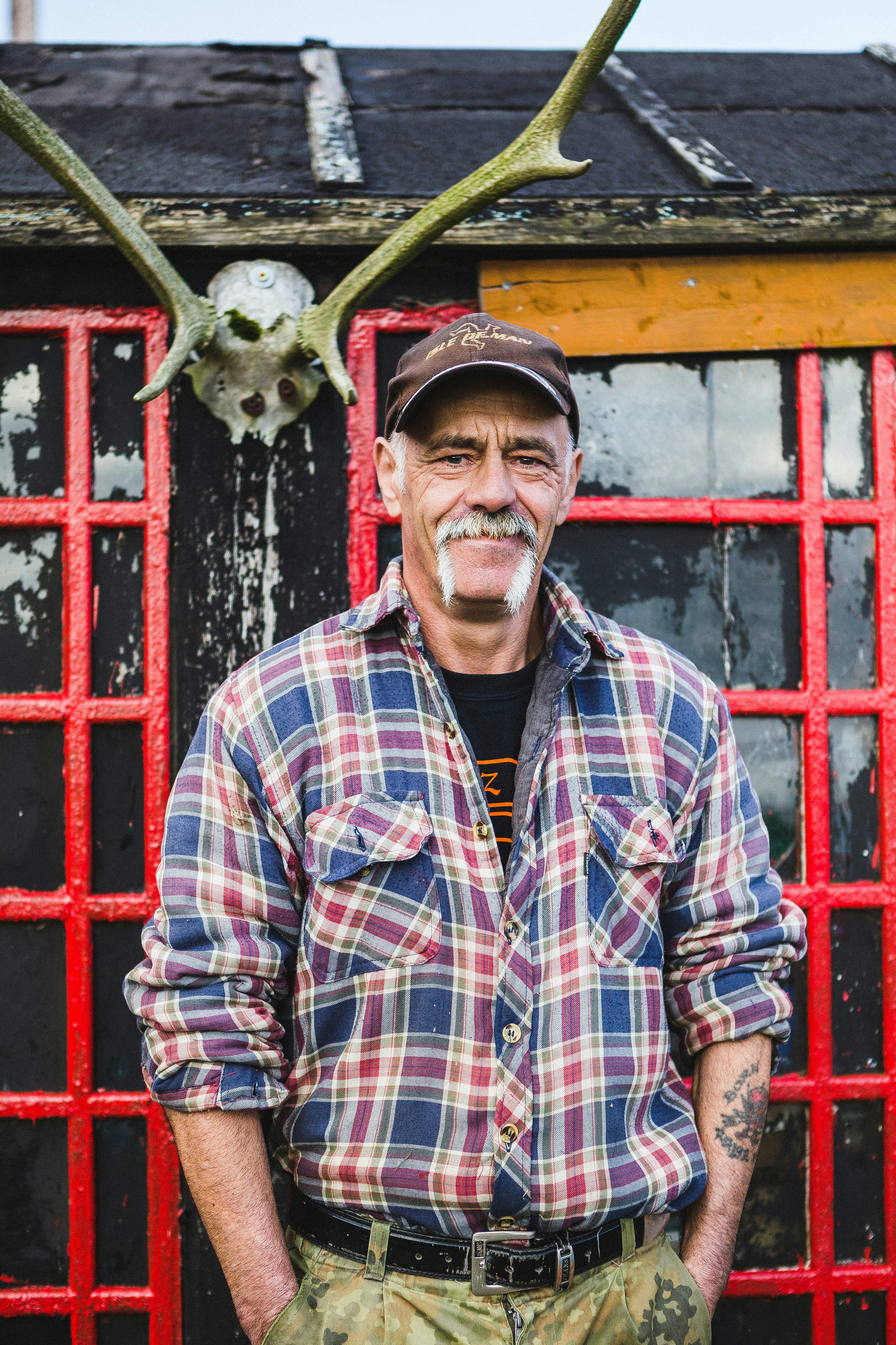 Davie Nicolson, the man who maintains the steps.