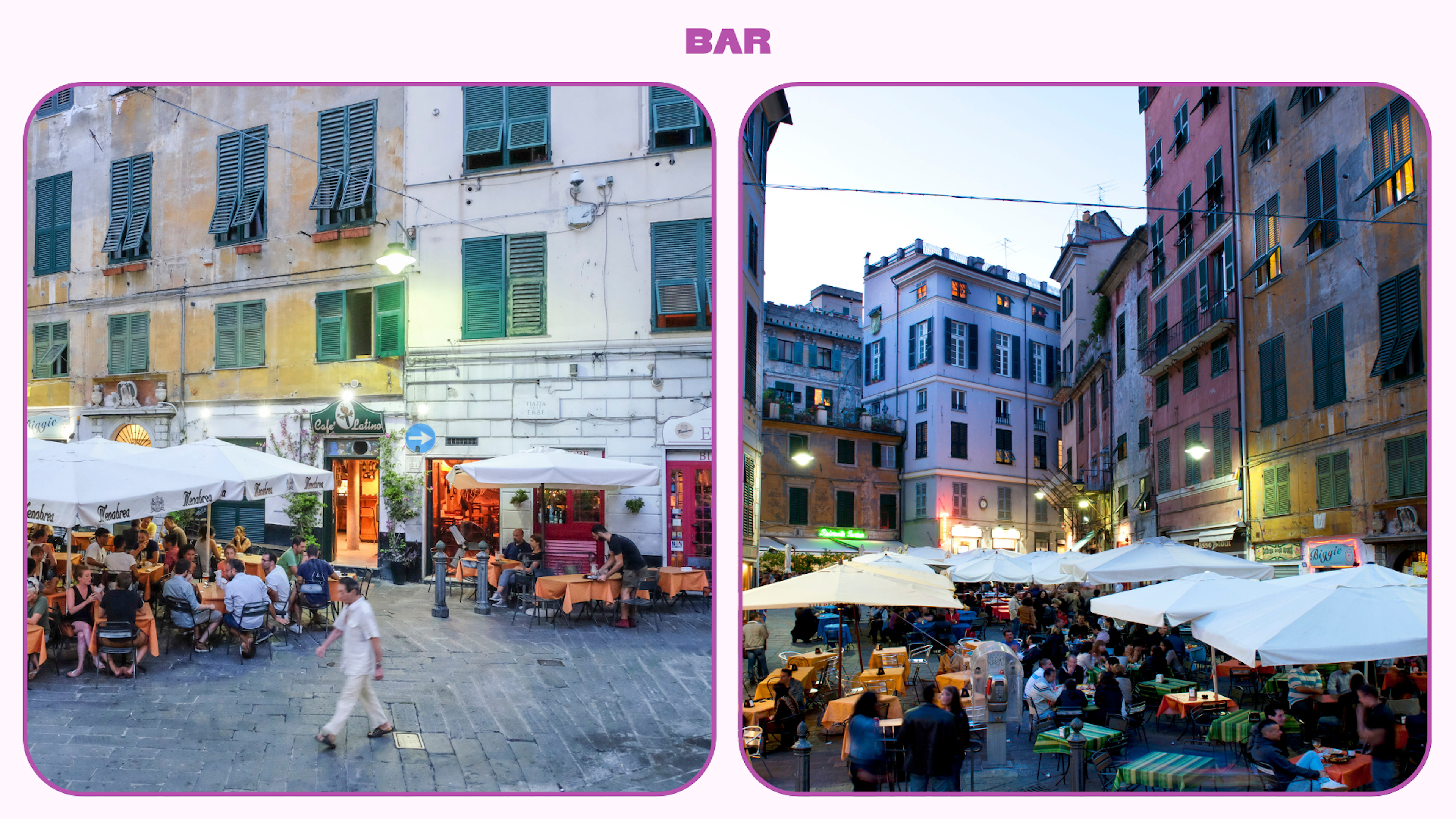 Copy of LOCAL FLAVOR: Charleston - 2 photos
Bars at dusk in Piazza delle Erbe