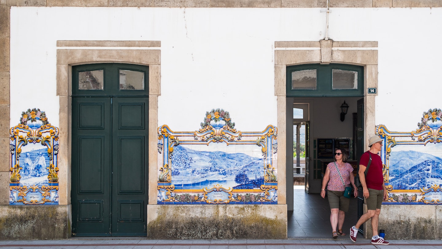 August 2024: Pinhão train station, Portugal