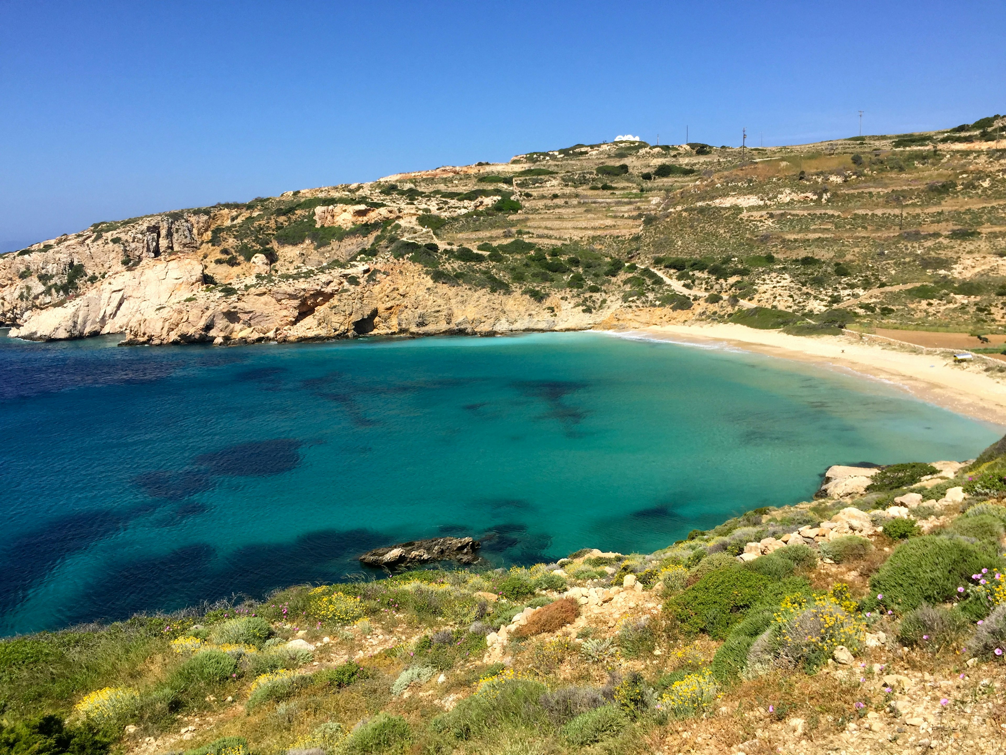 Kendros Beach on Donousa island in the Small Cyclades.