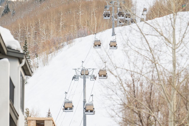 Ski lifts whisk you to the slopes right from the middle of Vail Village. Discover Vail