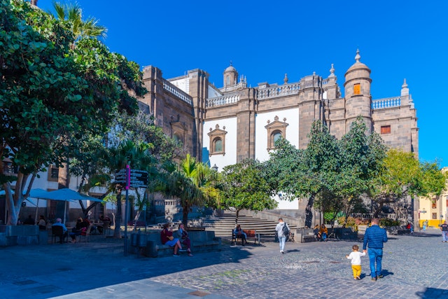 Las Palmas, Spain, Janury 20, 2021: Cathedral of Santa Ana at Las Palmas de Gran Canaria, Canary islands, Spain
1309776585
ana, gran, palmas, santa, santa ana, vegueta
© iStock
CLEARED FOR DIGITAL USE ONLY -