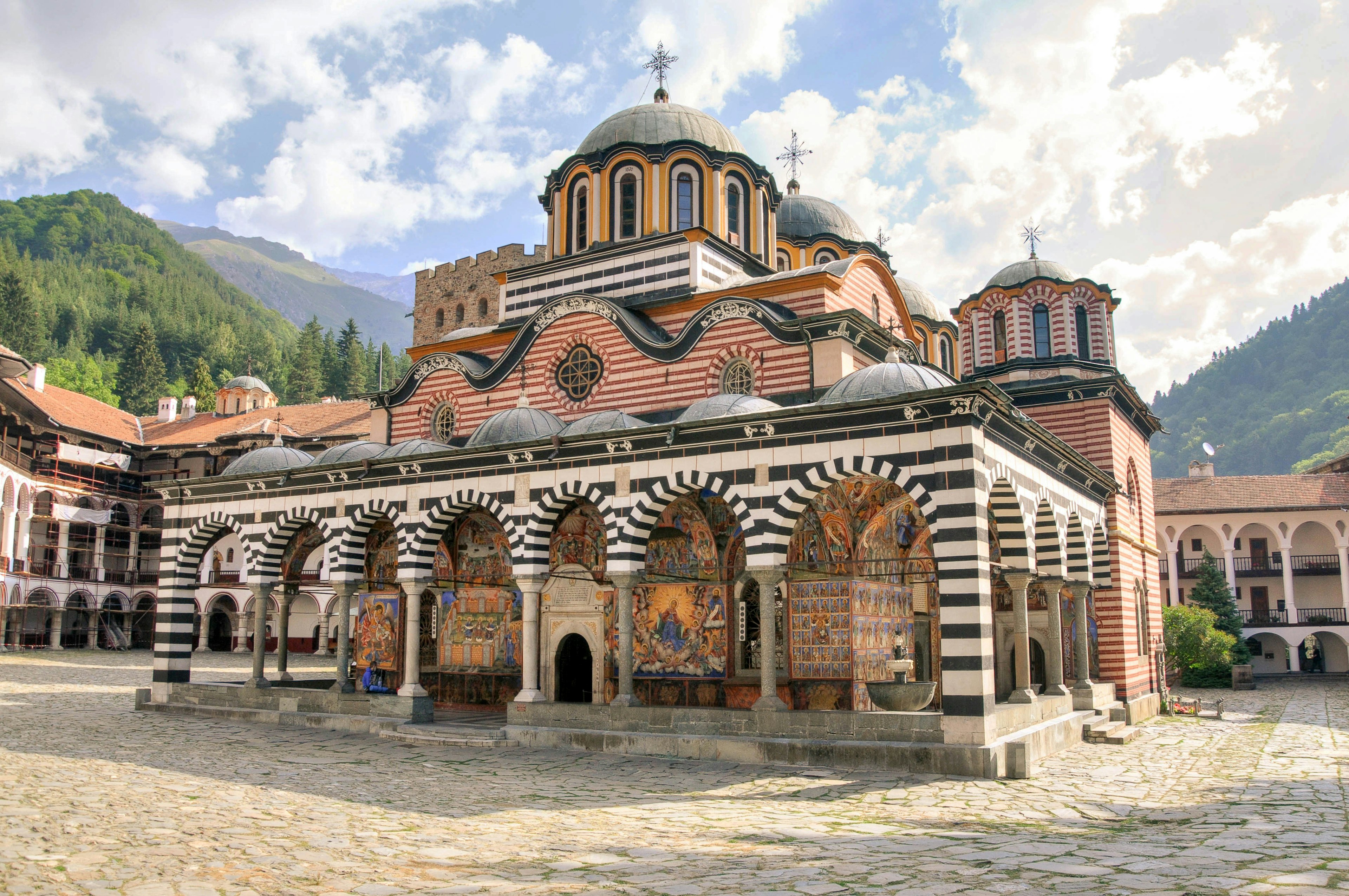 The Monastery of Saint Ivan of Rila or  Rila Monastery is the largest and most famous Eastern Orthodox monastery in Bulgaria.