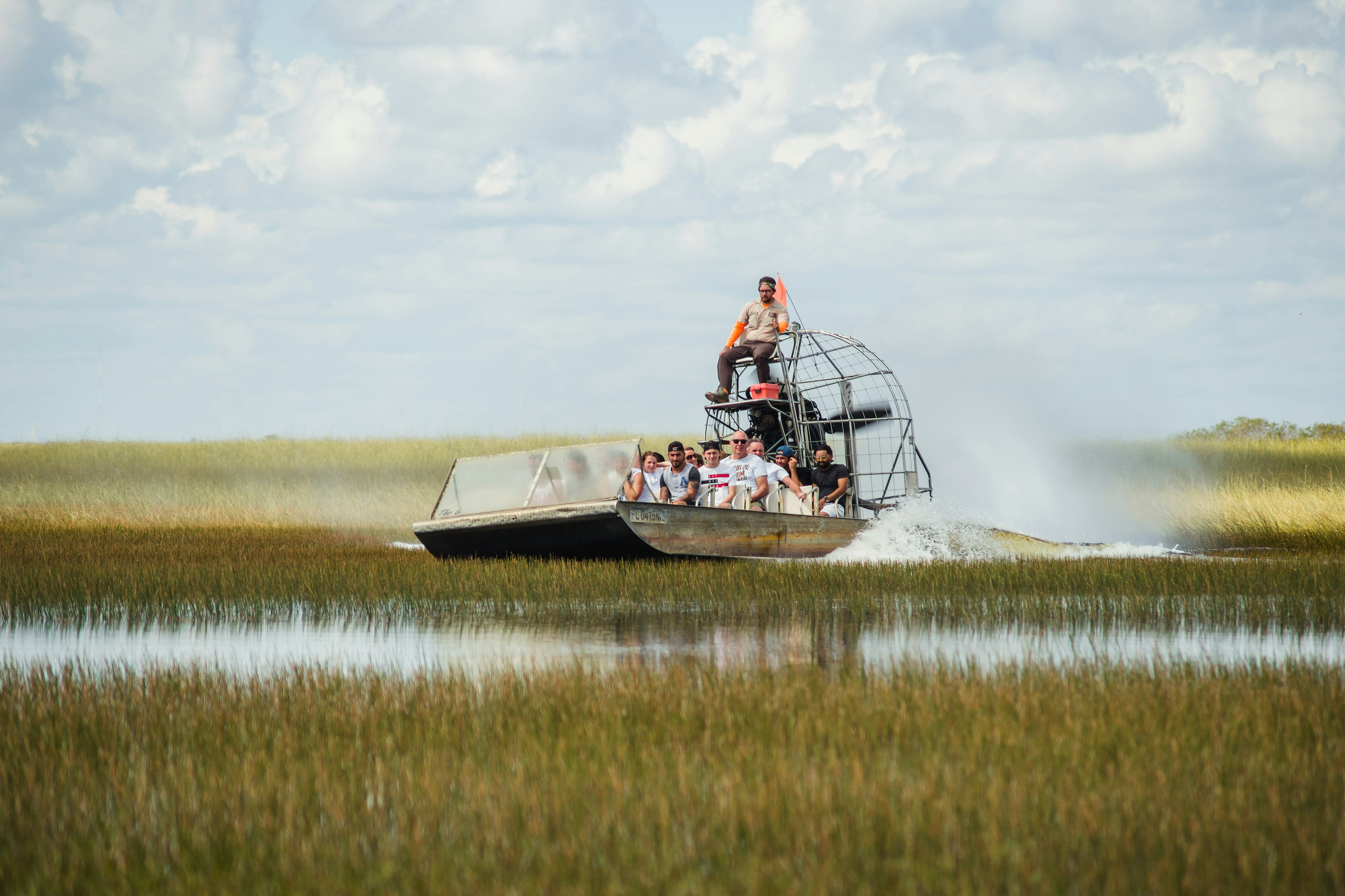 Airboat tour at the National Park Everglades