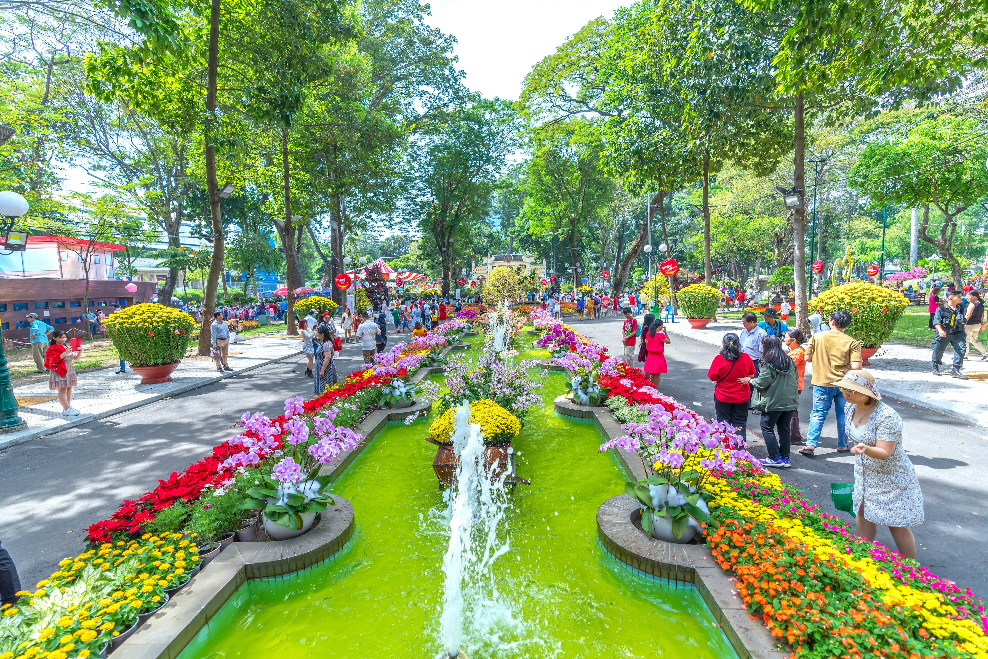 Head to Tao Dan Park to take the pulse of Ho Chi Minh City. Huy Thoai/Shutterstock