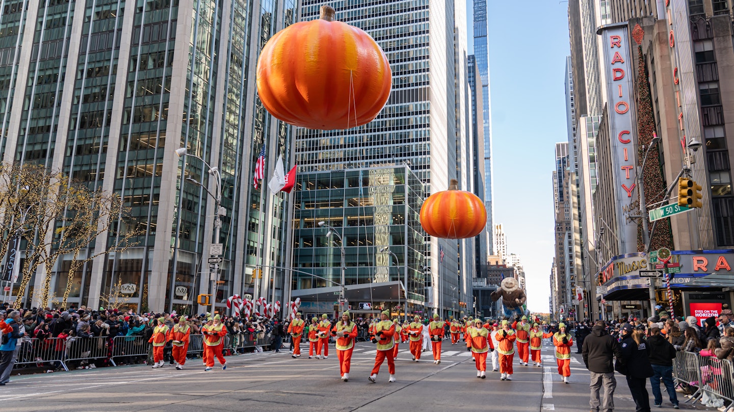 Manhattan, City of New York, New York - November 23, 2023: Annual Macy's Thanksgiving Parade on 6th Avenue. Major tourist attraction and kick off to Holiday Season 2023., License Type: media, Download Time: 2024-10-23T11:38:33.000Z, User: tasminwaby56, Editorial: true, purchase_order: 65050 - Digital Destinations and Articles , job: Online Editorial, client: Thanksgiving Parades USA, other: Tasmin Waby