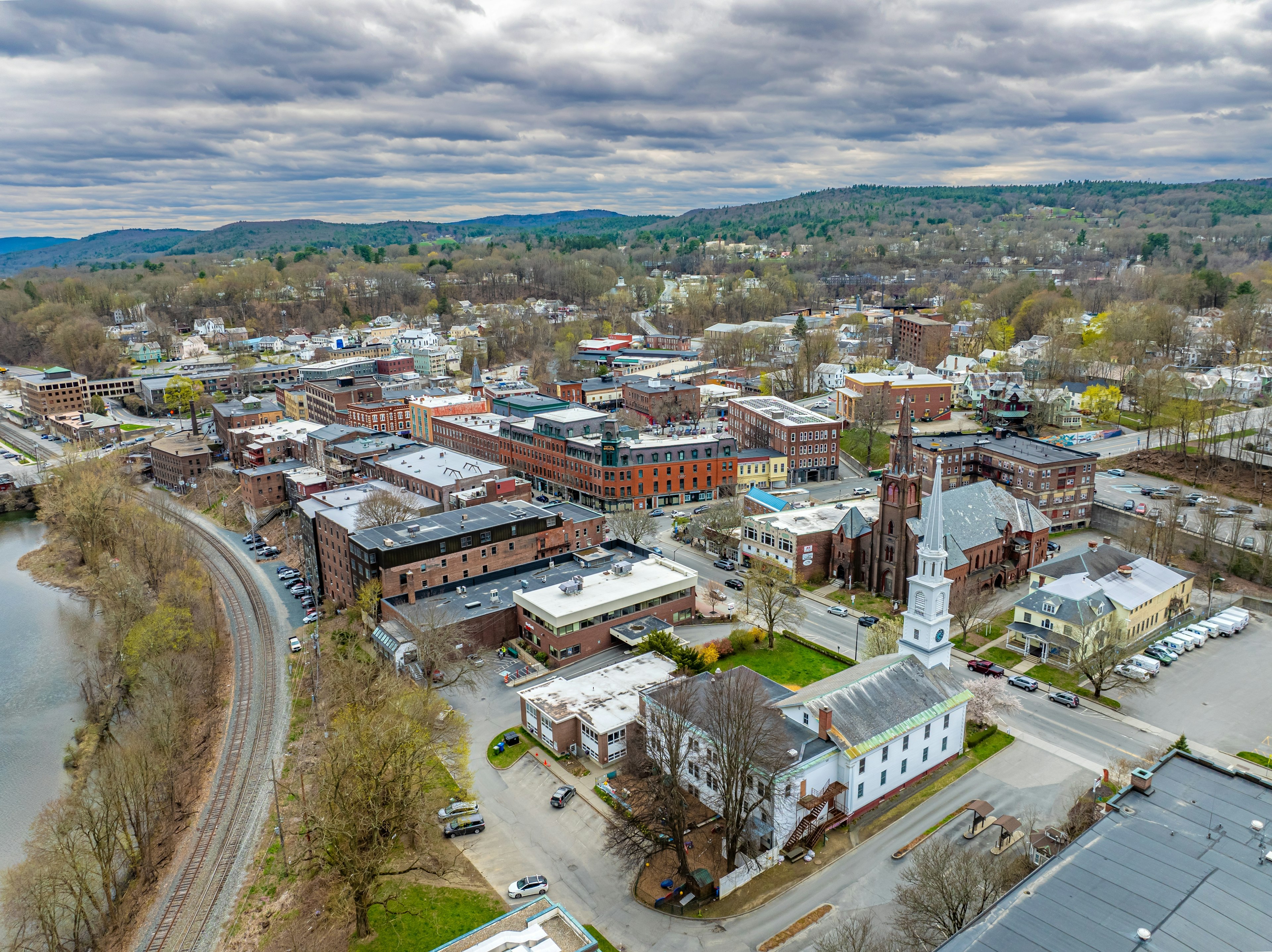 Battleboro, Vermont is your classic New England town. Shutterstock