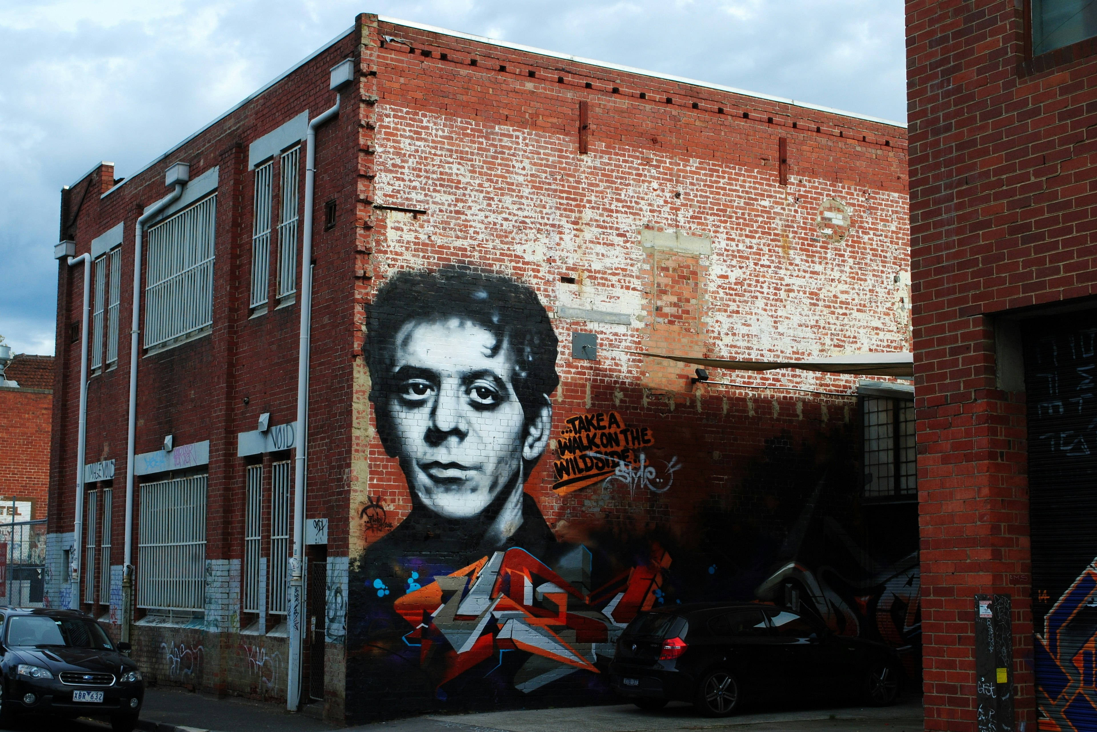 MELBOURNE, AUSTRALIA, May 22, 2014: Street art in Richmond.