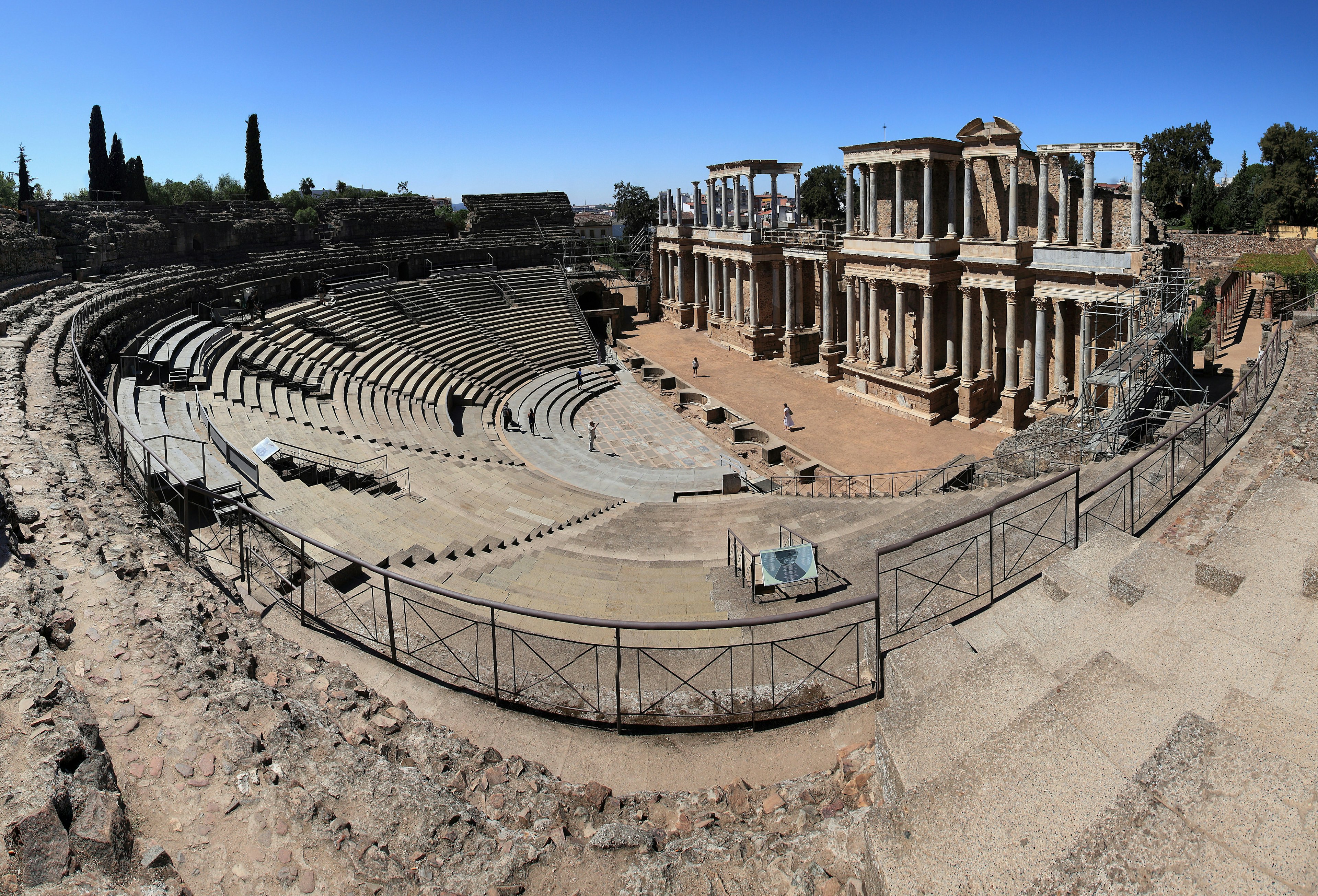 Roman theatre in Merida.