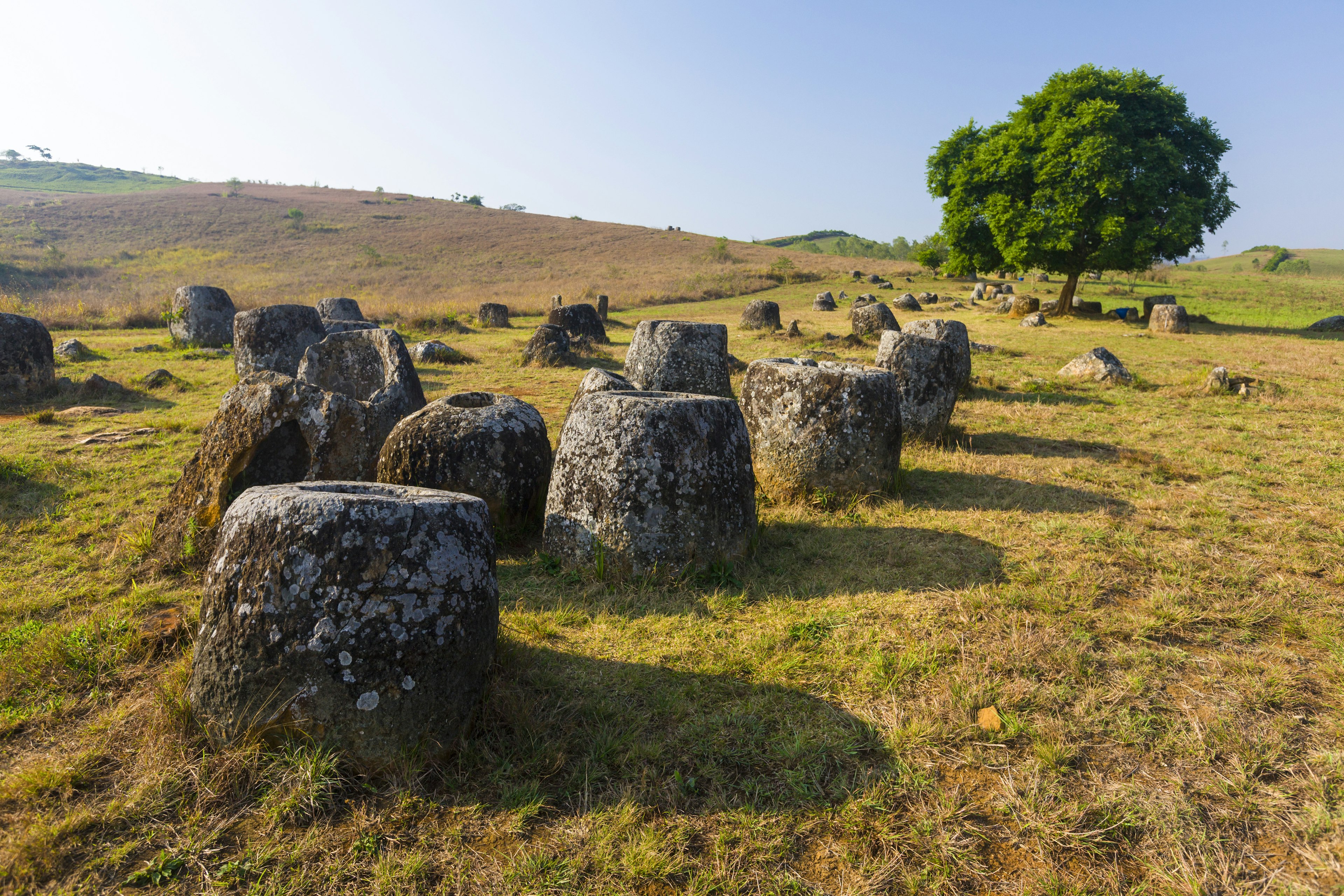 Remnants on the Plain of Jars, Phonsavan