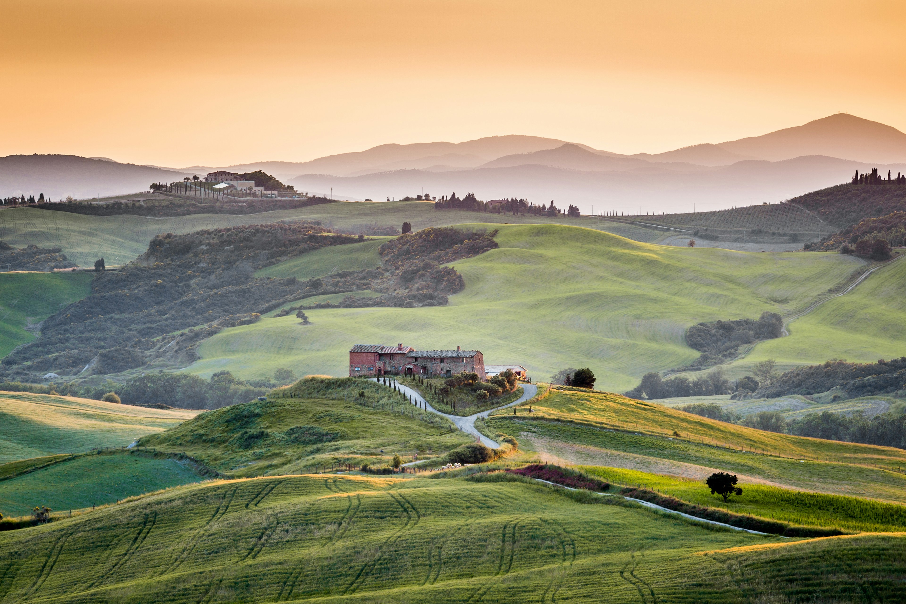 The Tuscan landscape is a dream during the calm months of spring. Shutterstock