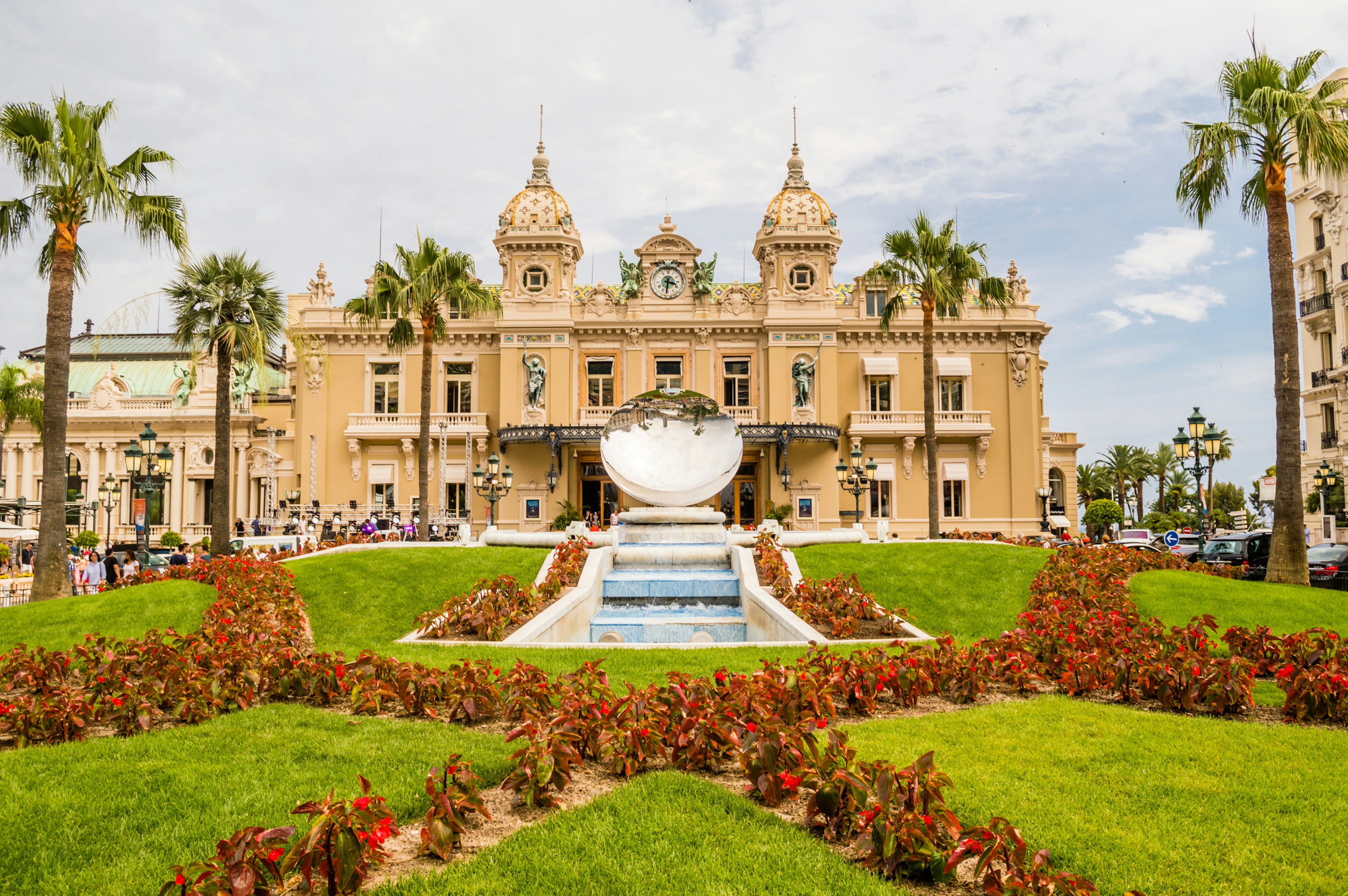 The Casino de Monte-Carlo seen from out the front