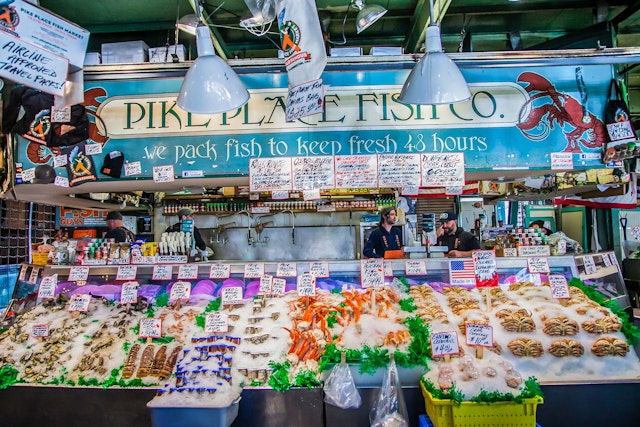 Pike Place Market is a Seattle institution. Eakkarat Rangram/Shutterstock