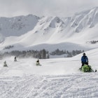 Mike Schirf, Cooke City, Winter, Yellowstone Country, Snowmobile, Snowmobiling, Snowmobile Riding, Snow, Sled, Snow Machine
Snowmobiling in Cooke City, Montana
Courtesy photo from Visit Montana
