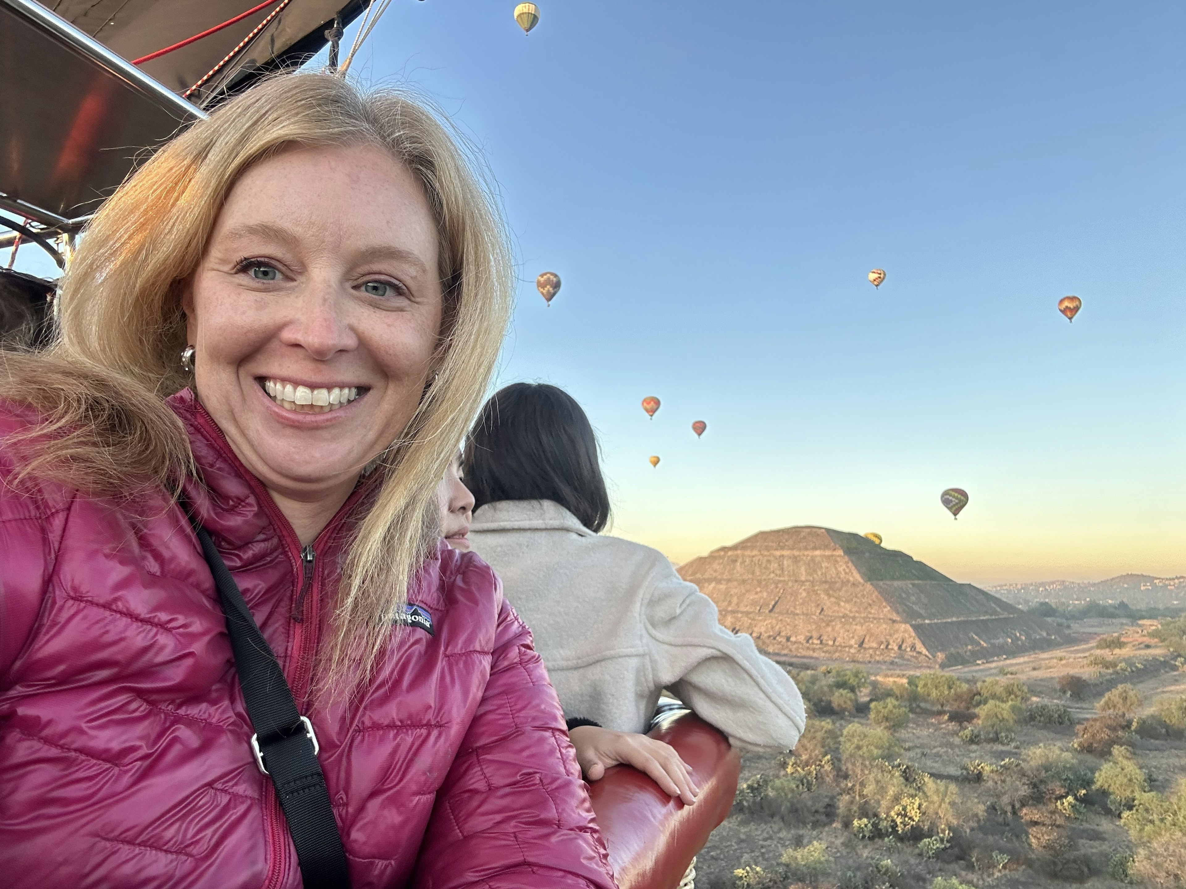 Melissa Yeager in Teotihuacan, Mexico