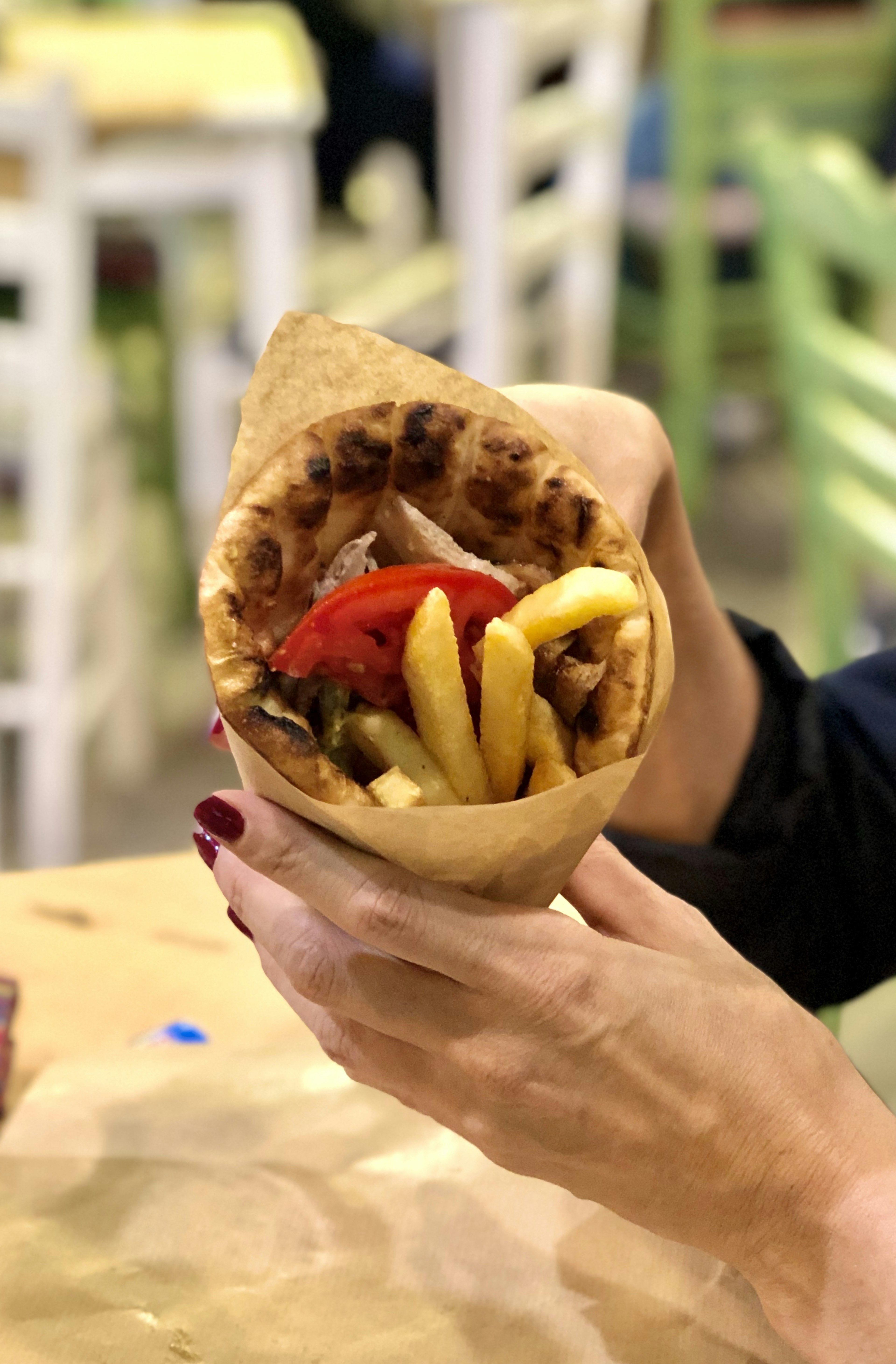 Souvlaki pitas are one of Greece's most popular street foods and can be made with a variety of meats and toppings.
1225943552