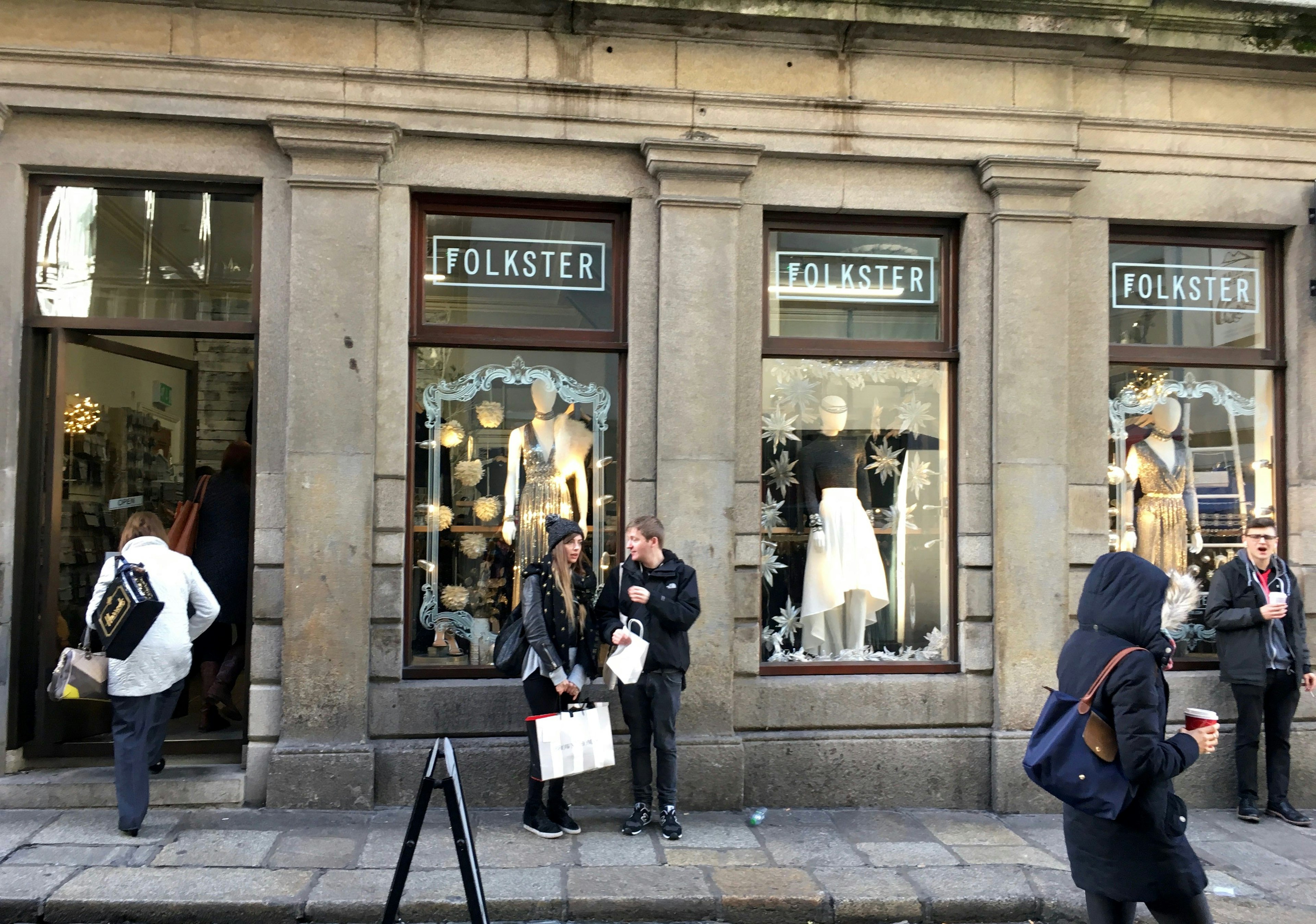 Folkster shop facade, Kilkenny