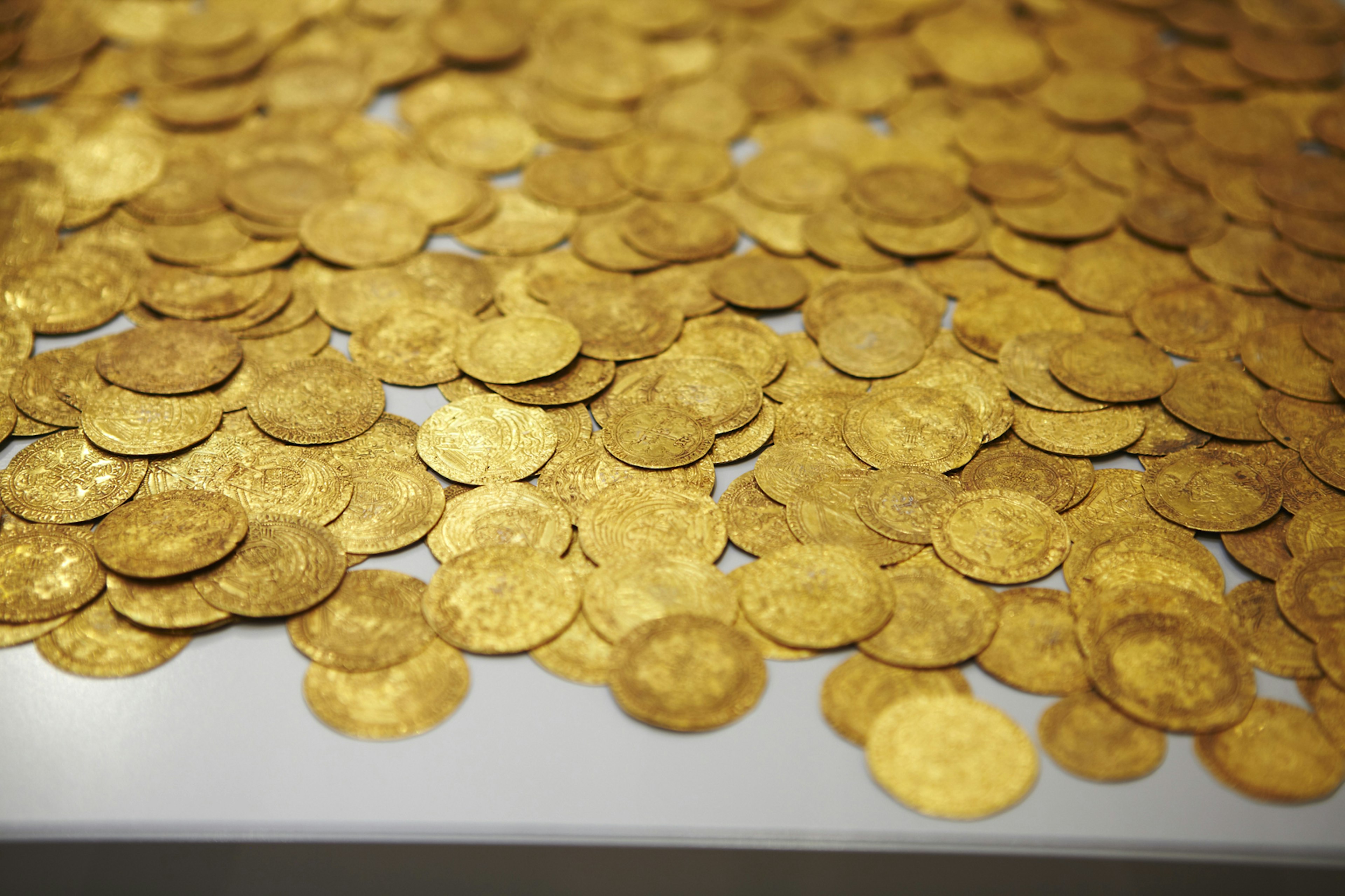 Fishpool Hoard, collection of medieval coins at British Museum.