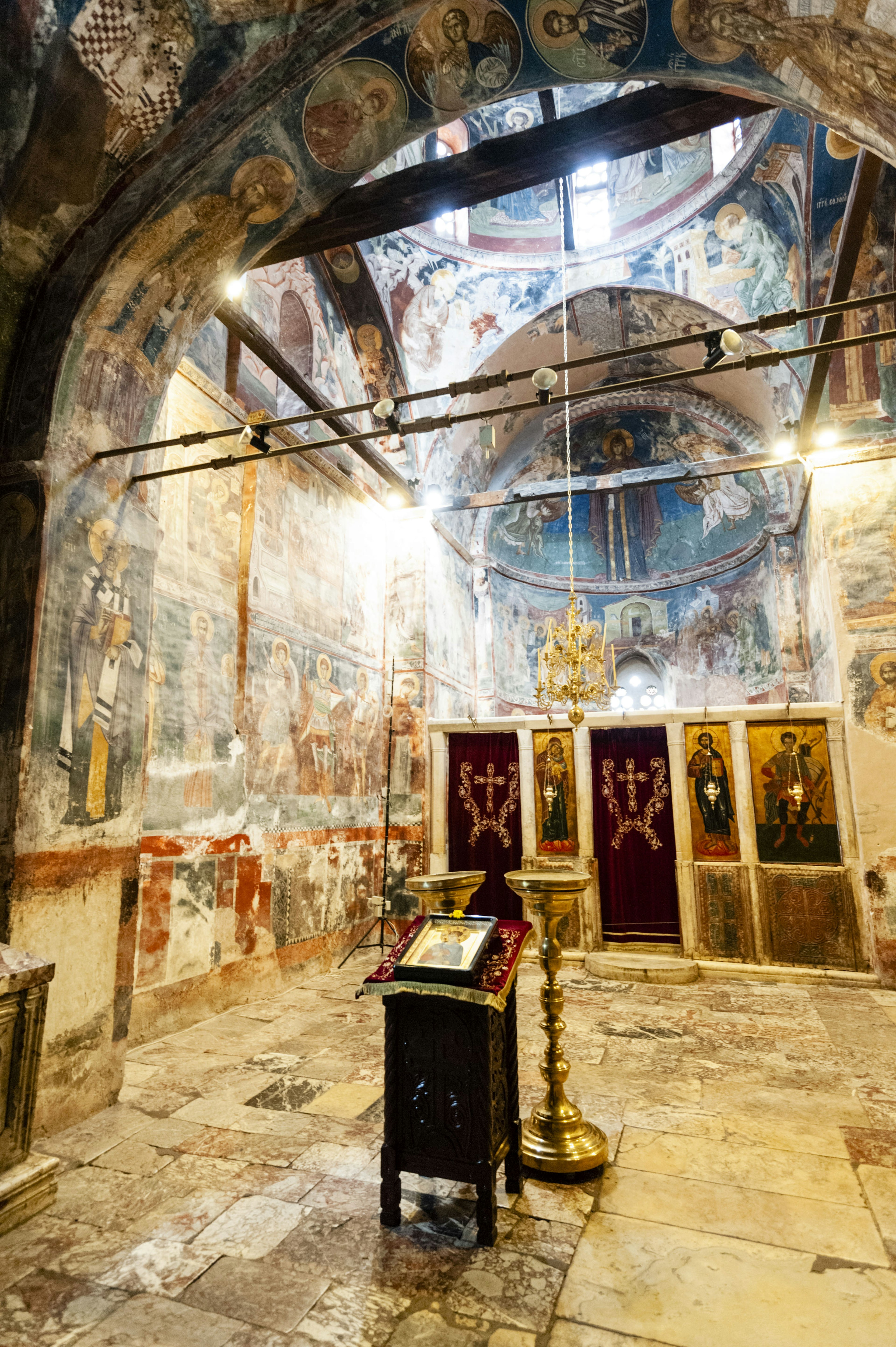 A chapel in the Patriarchal Monasteryof Péc, dating back to the 13th century.