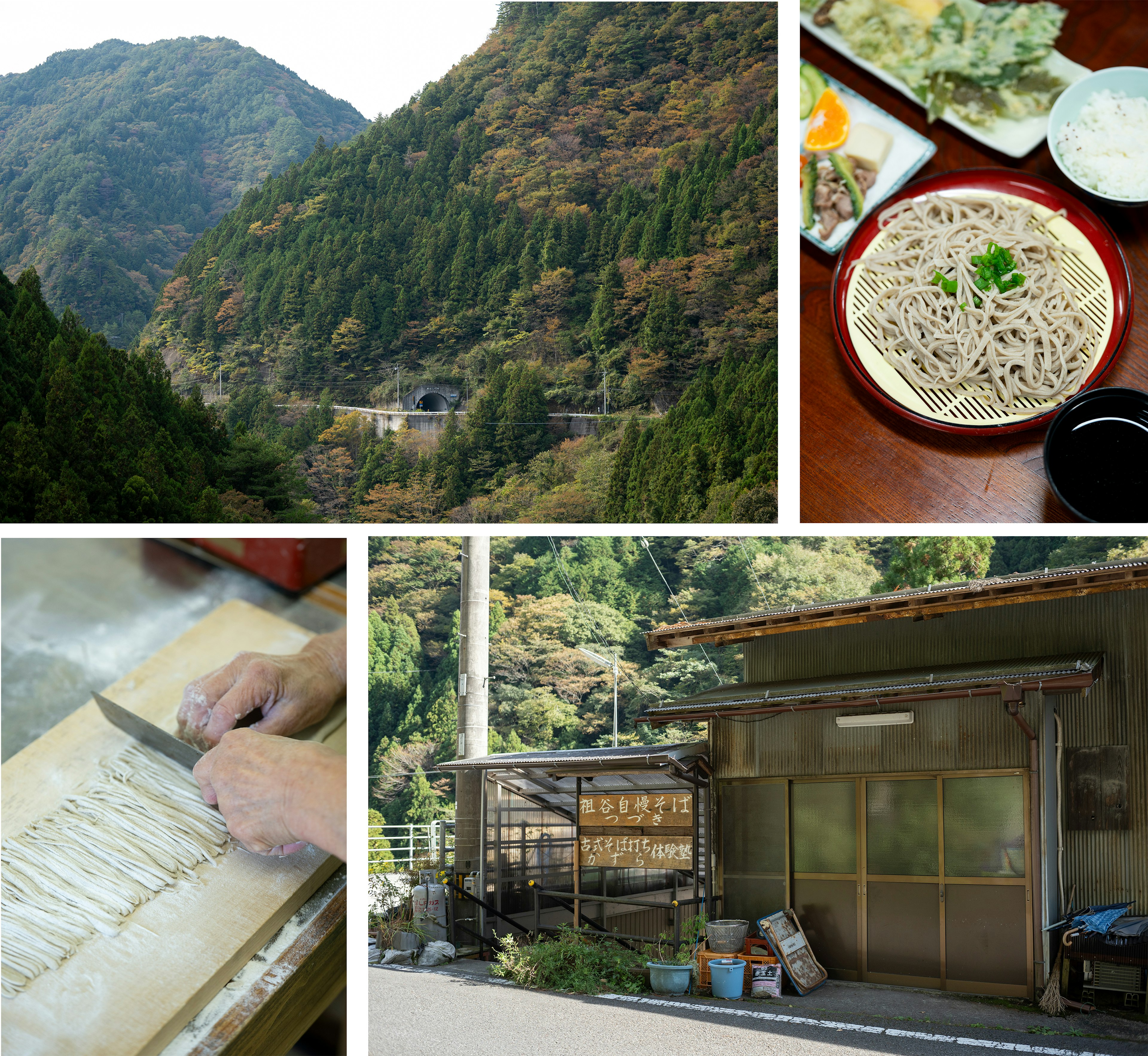 Preparing soba noodles at Tsuzuki Mart in the Iya Valley. Masayuki Nakaya for Lonely Planet.