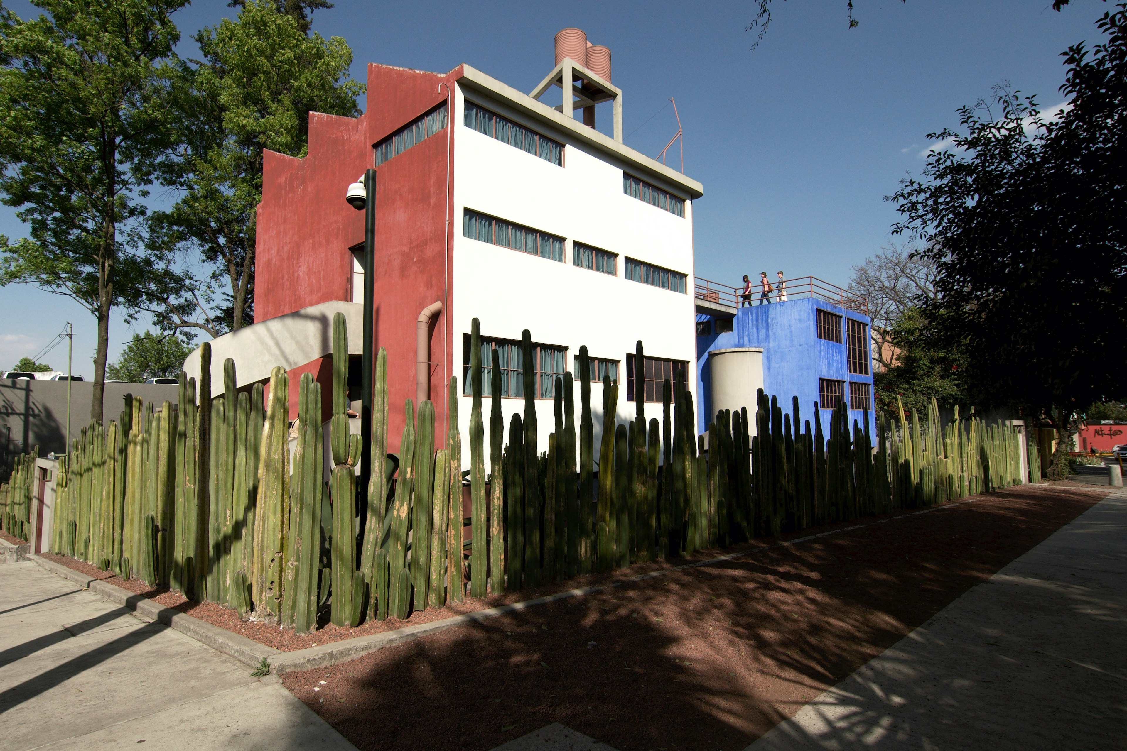 House Studio Museum of Diego Rivera and Frida Kahlo, located in San Angel.