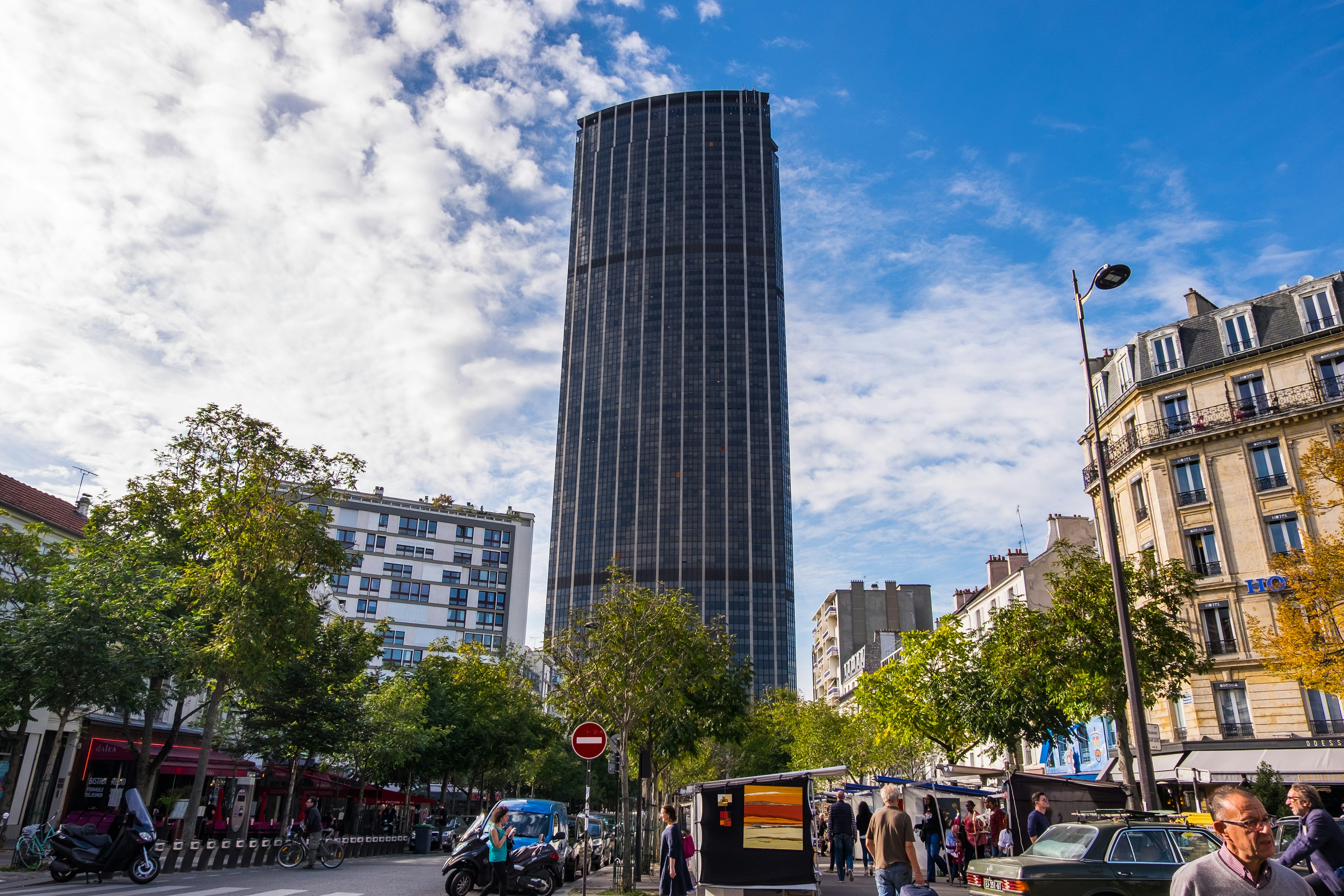 Tour Montparnasse in Paris, France.