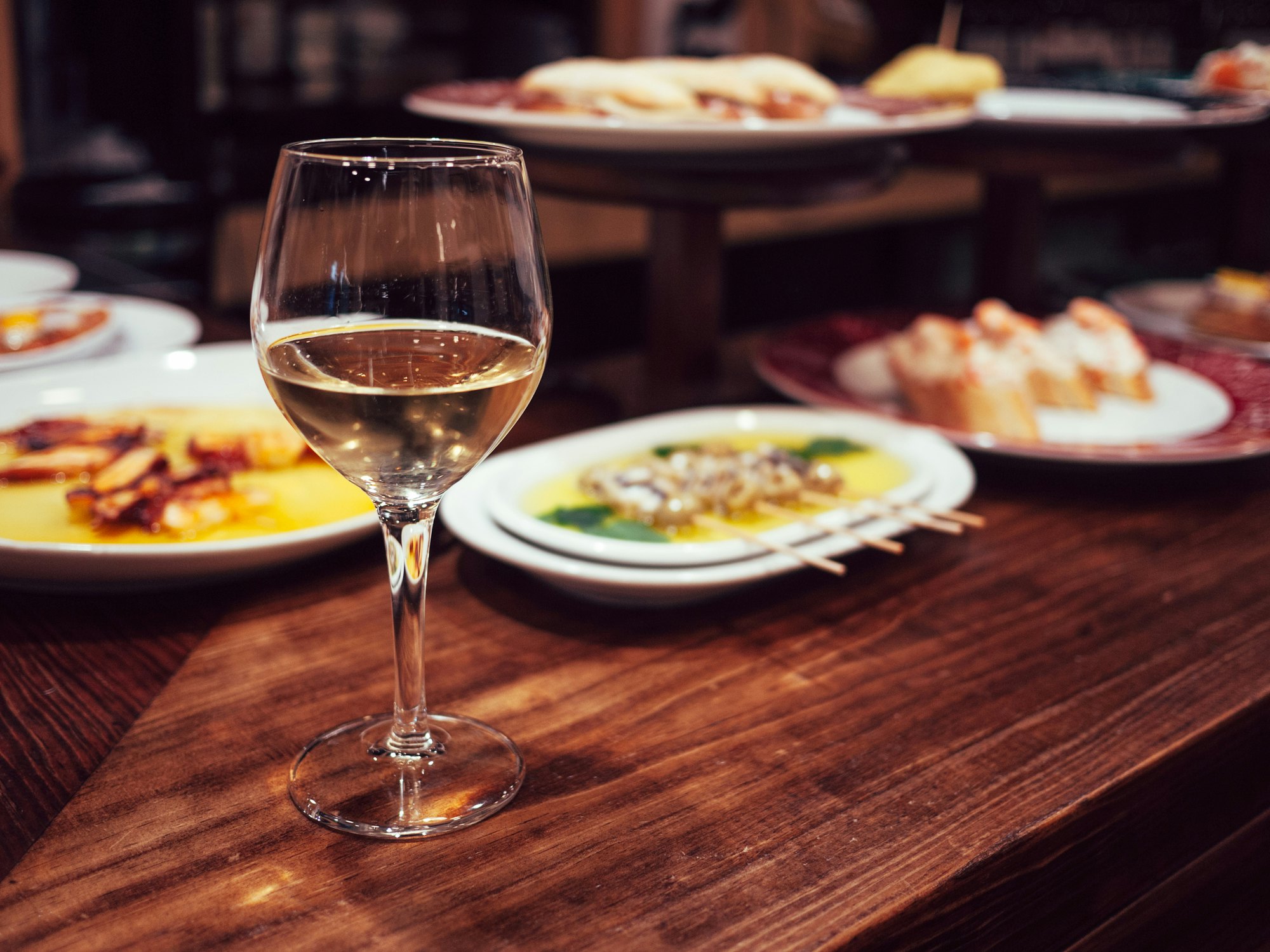 San Sebastian is as celebrated for its wines as for its pintxos.