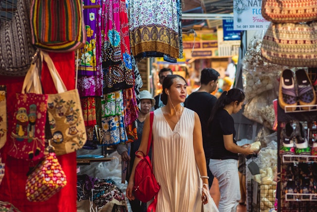 Bangkok's Chatuchak Weekend Market isn't just a shopping experience, it's a total immersion into Bangkok life. David Bokuchava/Shutterstock