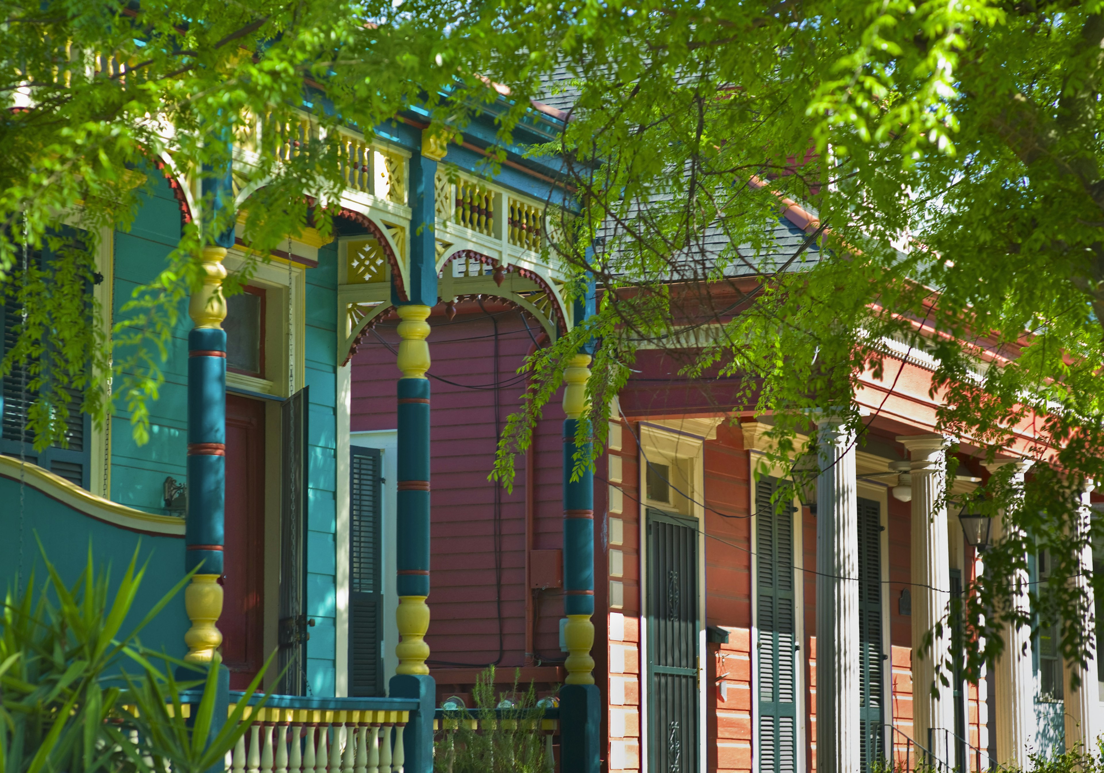 Many hotels and B&Bs in the Garden District are set in historic homes. Getty Images