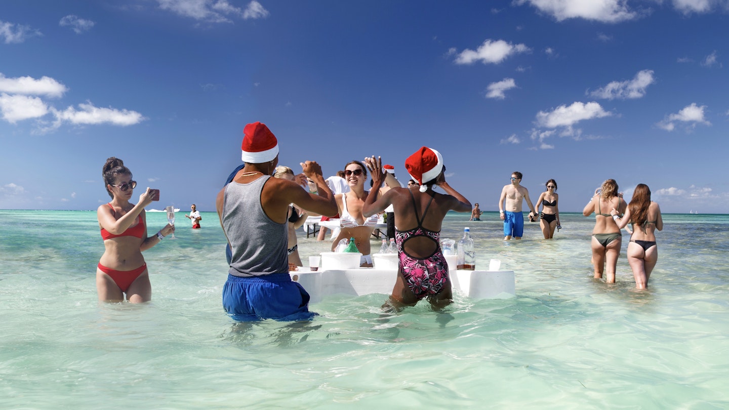 Christmas party at sea. Caribbean Sea, Saona Island, 08/12/2018; Shutterstock ID 1266775729; purchase_order: 65050 - Digital Destinations and Articles; job: Lonely Planet Online Editorial; client: Caribbean Christmas desinations; other: Brian Healy
1266775729
alcohol, bar, barman, beautiful, beverage, bottle, buffet, cap, caribbean, champagne, christmas, dominican, drinks, fun, girls, glass, happiness, happy, holiday, island, isolated, joy, landscape, leisure, man, nature, ocean, outdoor, panorama, party, people, relaxation, republic, saona, sea, shallow, sky, steward, sunny, table, travel, tropical, tropics, vacation, view, waiter, water
Christmas party at sea. Caribbean Sea, Saona Island, 08/12/2018