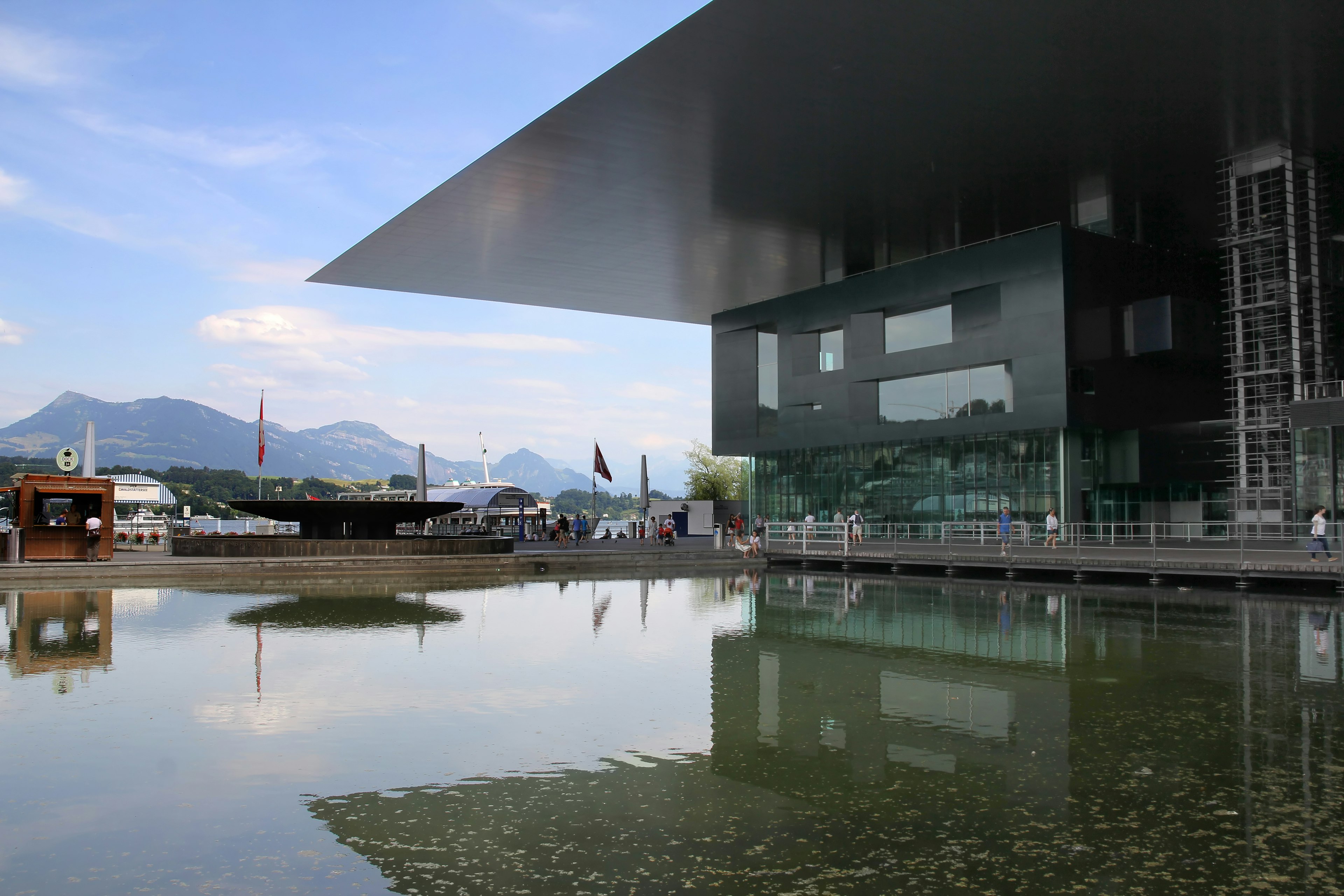 Culture and Congress Centre (KKL) with a concert hall, which is famous for its high-profile acoustics.