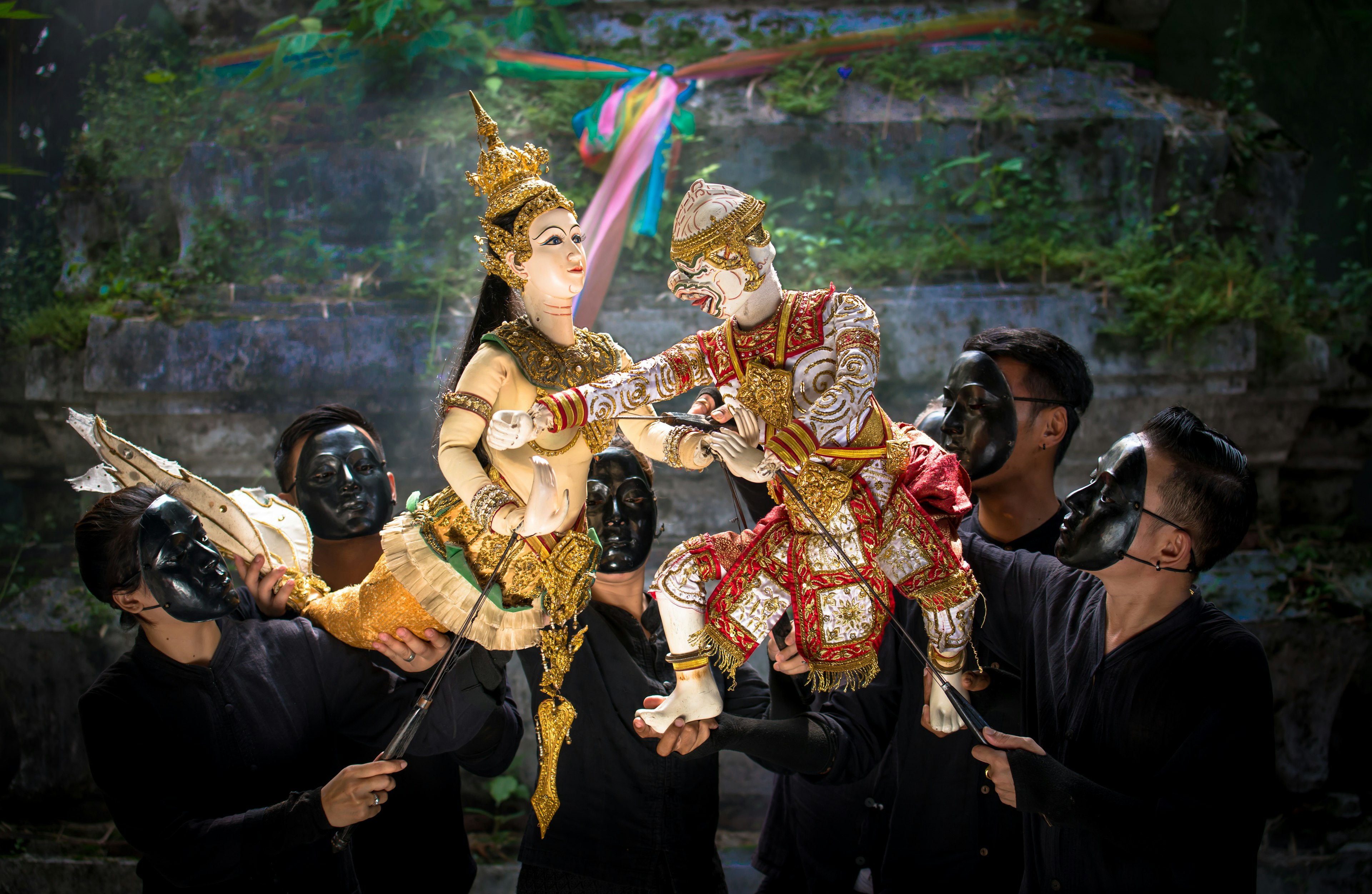 Puppet shows are just part of the appeal of the eccentric Artist's House in Bangkok. Shutterstock